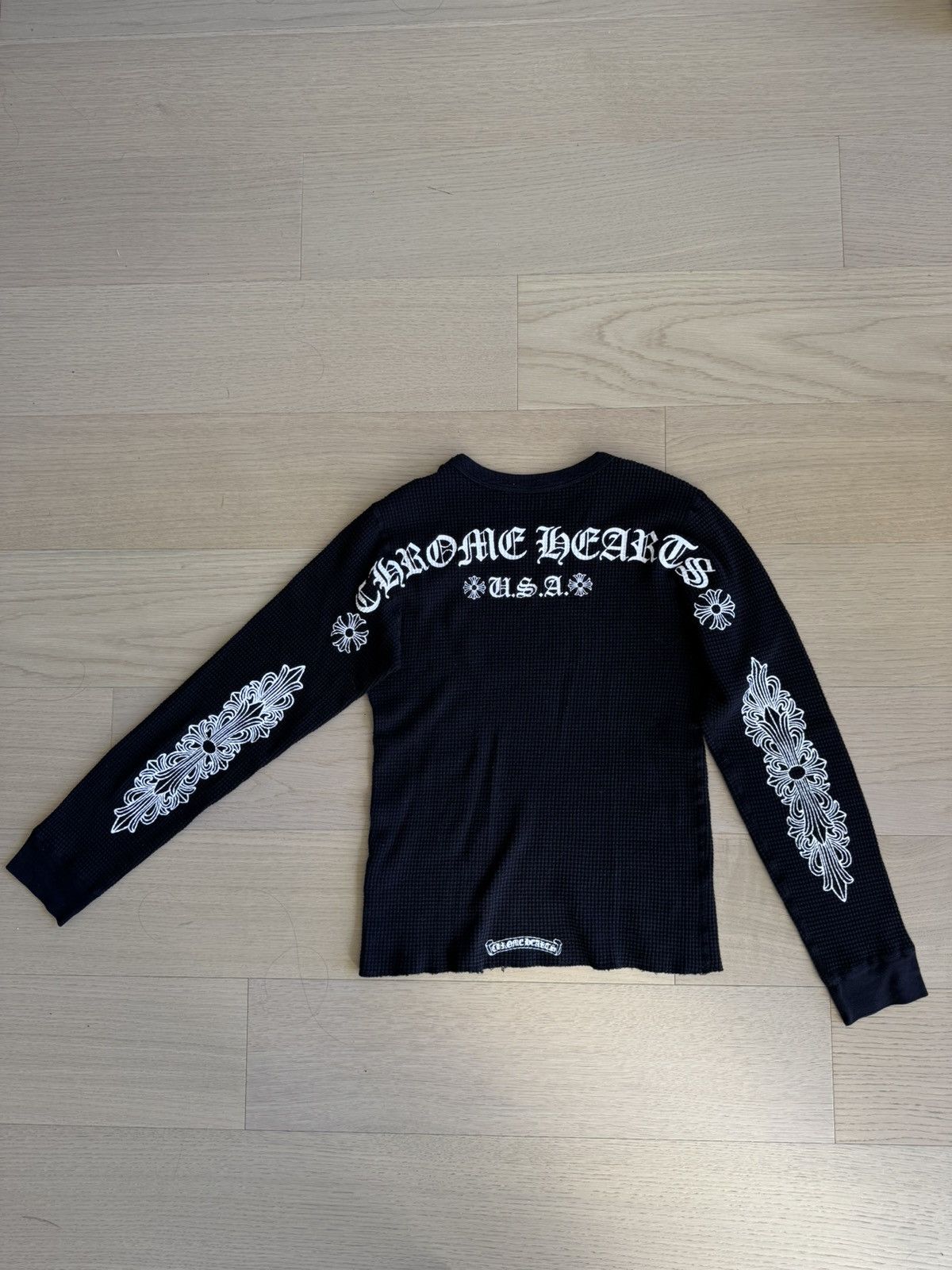 【Chrome Hearts】Thermal L/S tee XS Archive Chrome hearts thermal LS tee