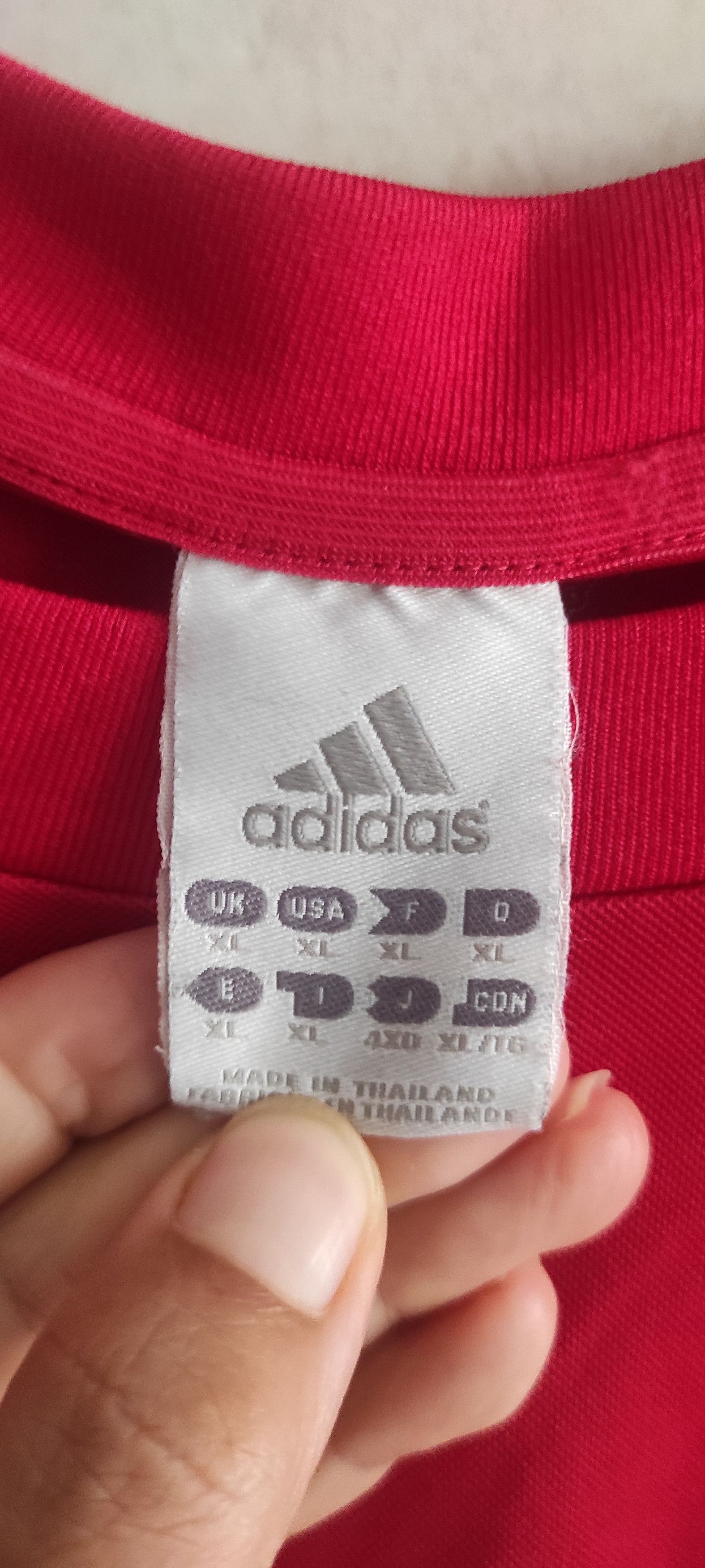 Adidas × Audi Vintage Men's Adidas Jersey 80s SF Ahlum Red Size XL Size US XL / EU 56 / 4 - 4 Thumbnail
