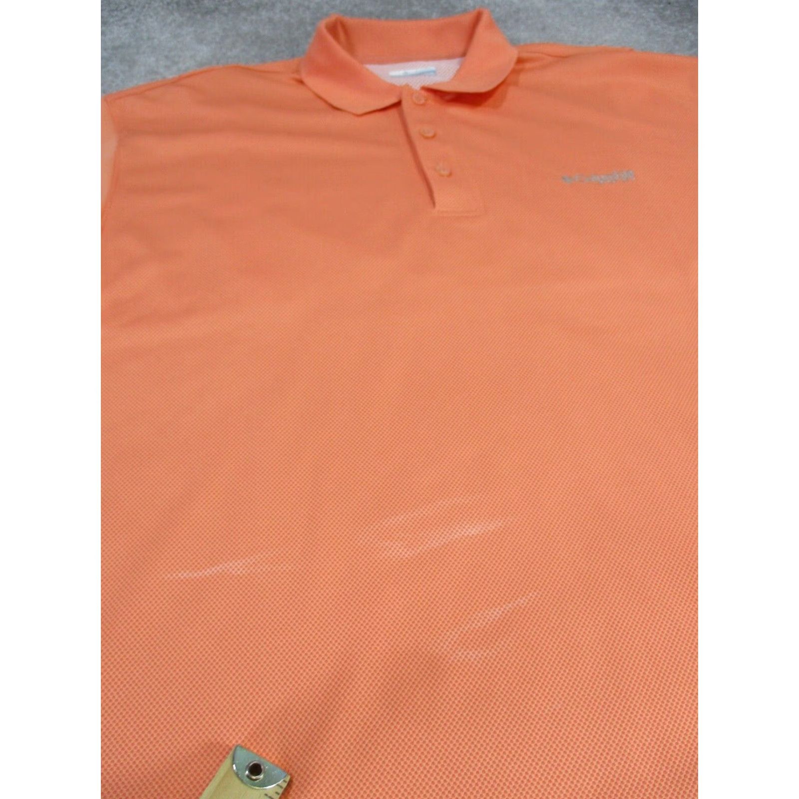 Vintage Columbia PFG Omni-Shade Polo Shirt Mens XL Orange Golf Brand Columbia Pfg Polo Shirt Mens XL Orange Golf Omni-Shade New title Size US XL / EU 56 / 4 - 7 Thumbnail