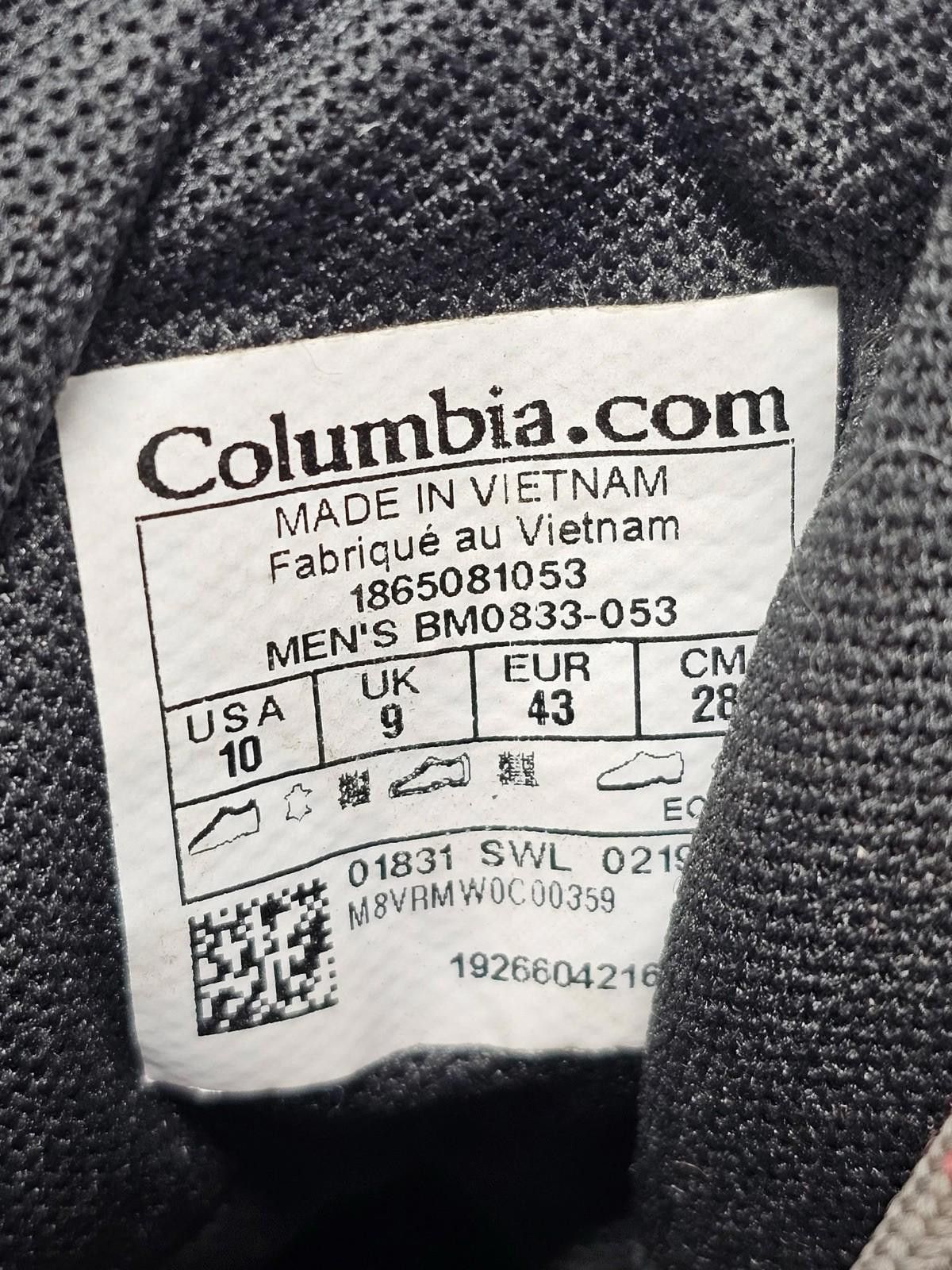 Columbia Columbia Mens Redmond Grey Suede Trail Hiking Boots Size 10 Size US 10 / EU 43 - 6 Thumbnail