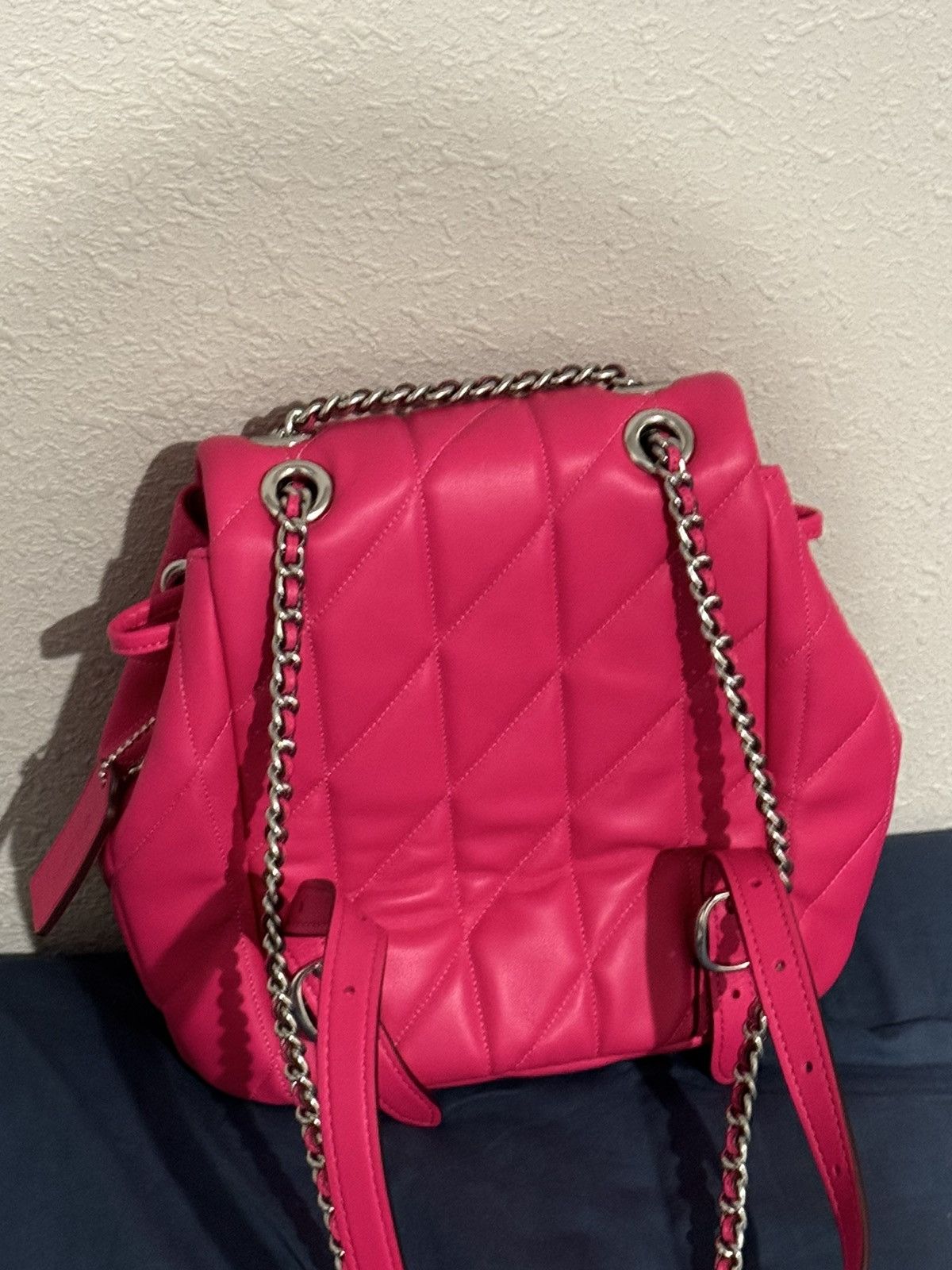 Coach Coach Pillow Tabby Backpack in Dragonfruit Size ONE SIZE - 2 Thumbnail