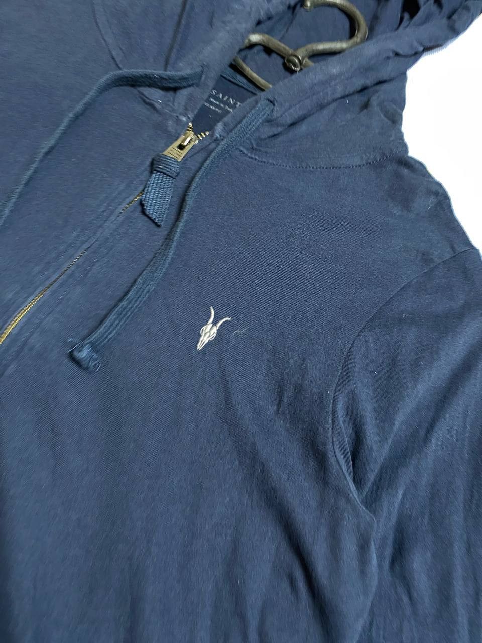 Allsaints Allsaints Zip Up Japanese Logo Y2K Hoodie Size US XS / EU 42 / 0 - 5 Thumbnail