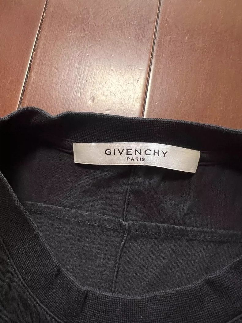 Givenchy Givenchy Black short-sleeve T-shirt, classic dog head sket Size US M / EU 48-50 / 2 - 2 Thumbnail