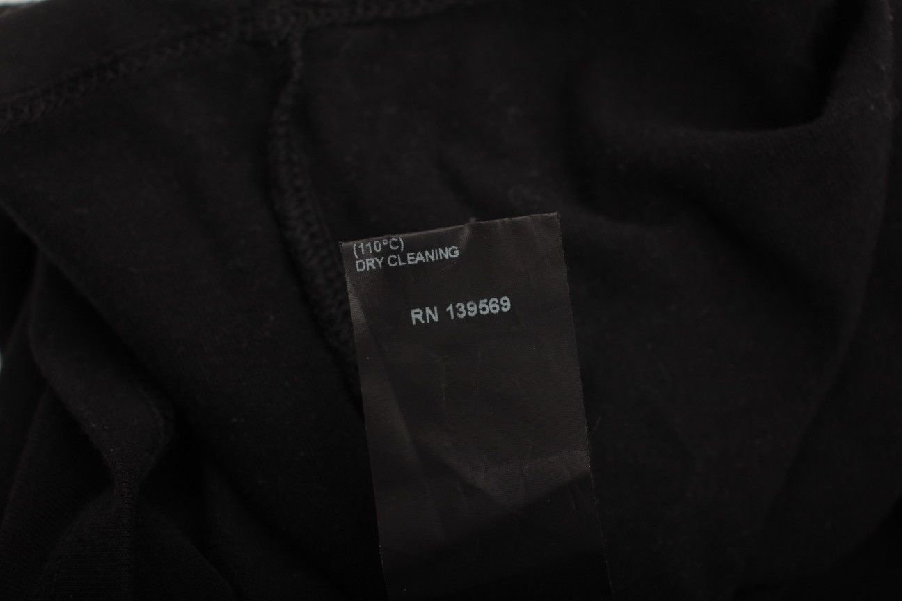 The Kooples The Kooples Leather Pocket Black Cotton T-shirt Size M / US 6-8 / IT 42-44 - 9 Thumbnail
