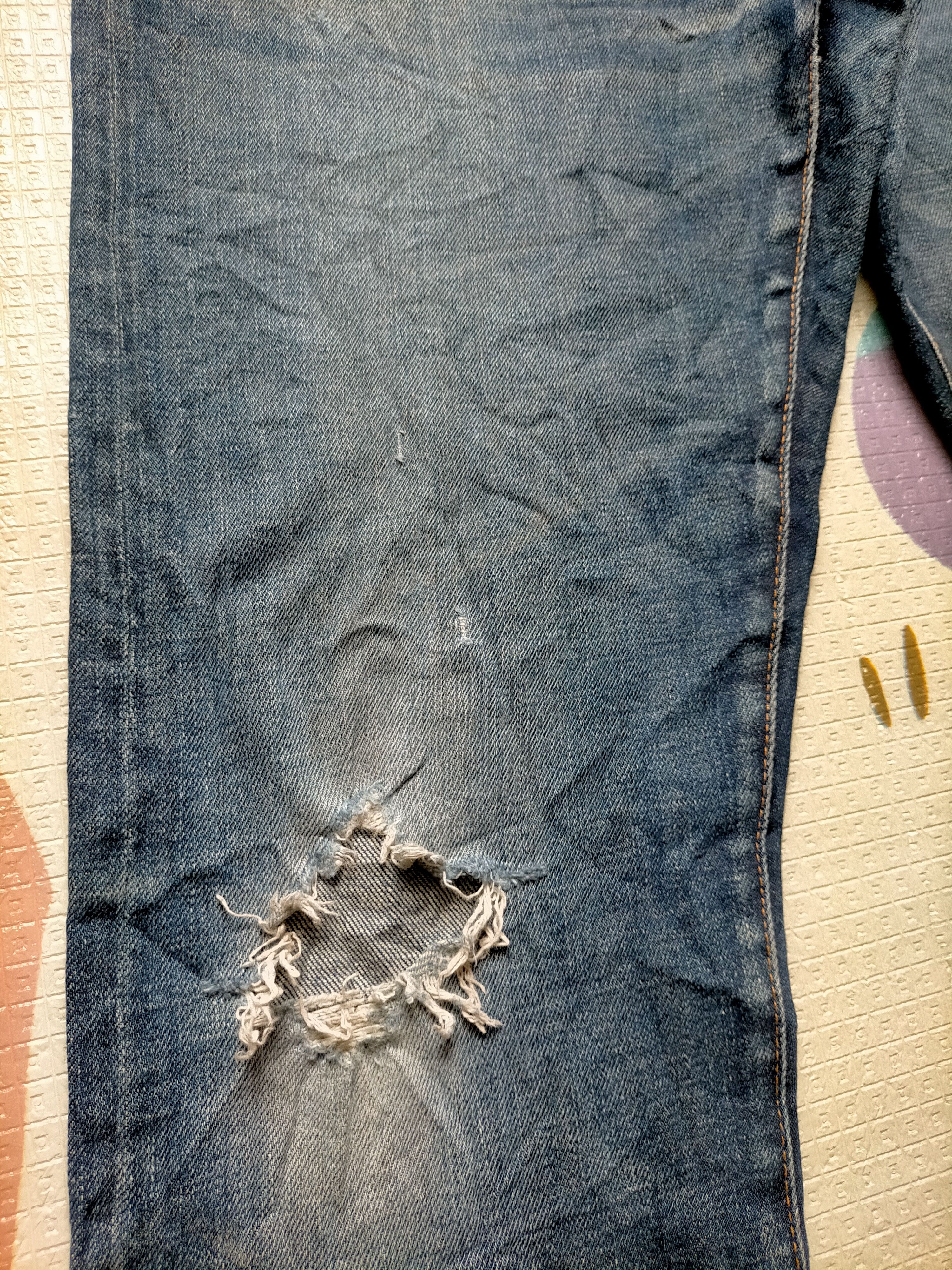 Hiroshi Kato Hiroshi Kato Denim Selvedge Slim Stretch Jeans Size US 34 / EU 50 - 8 Thumbnail