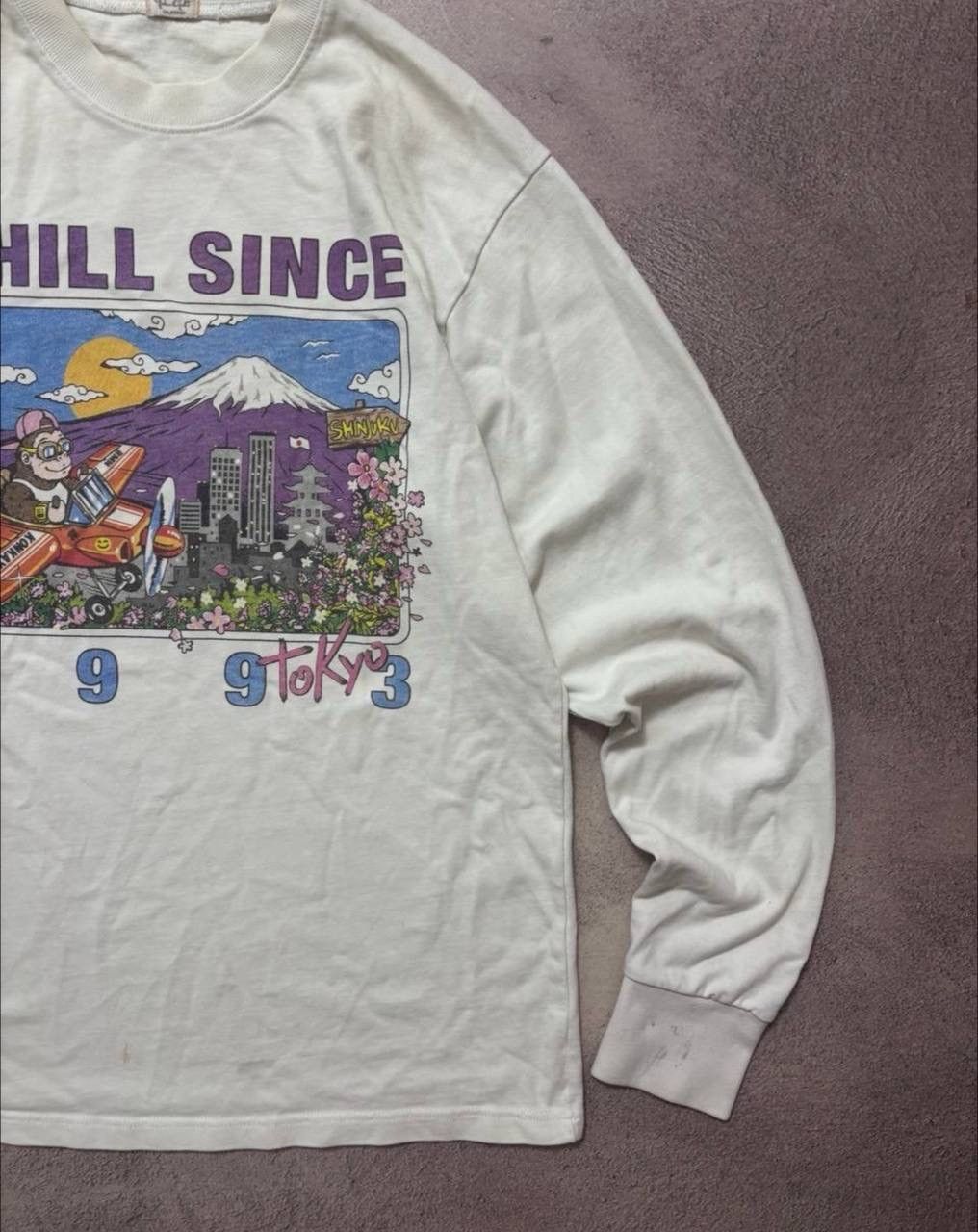 Vintage Vintage Japanese Brand Tokyo 1993 distressed sweatshirt Size US L / EU 52-54 / 3 - 2 Thumbnail