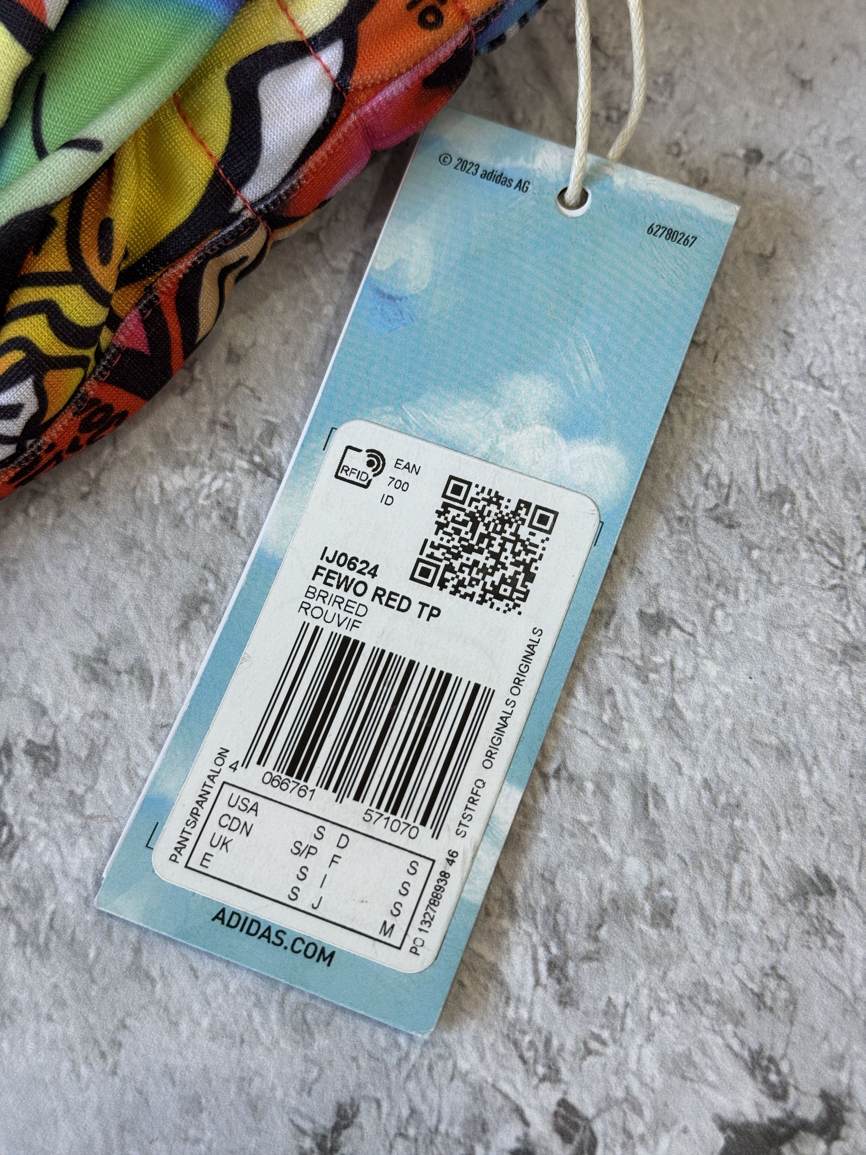 Adidas ADIDAS ORIGINALS X FEWOCIOUS FIREBIRD TRACK PANTS IJ0624 S Size US 27 - 5 Thumbnail