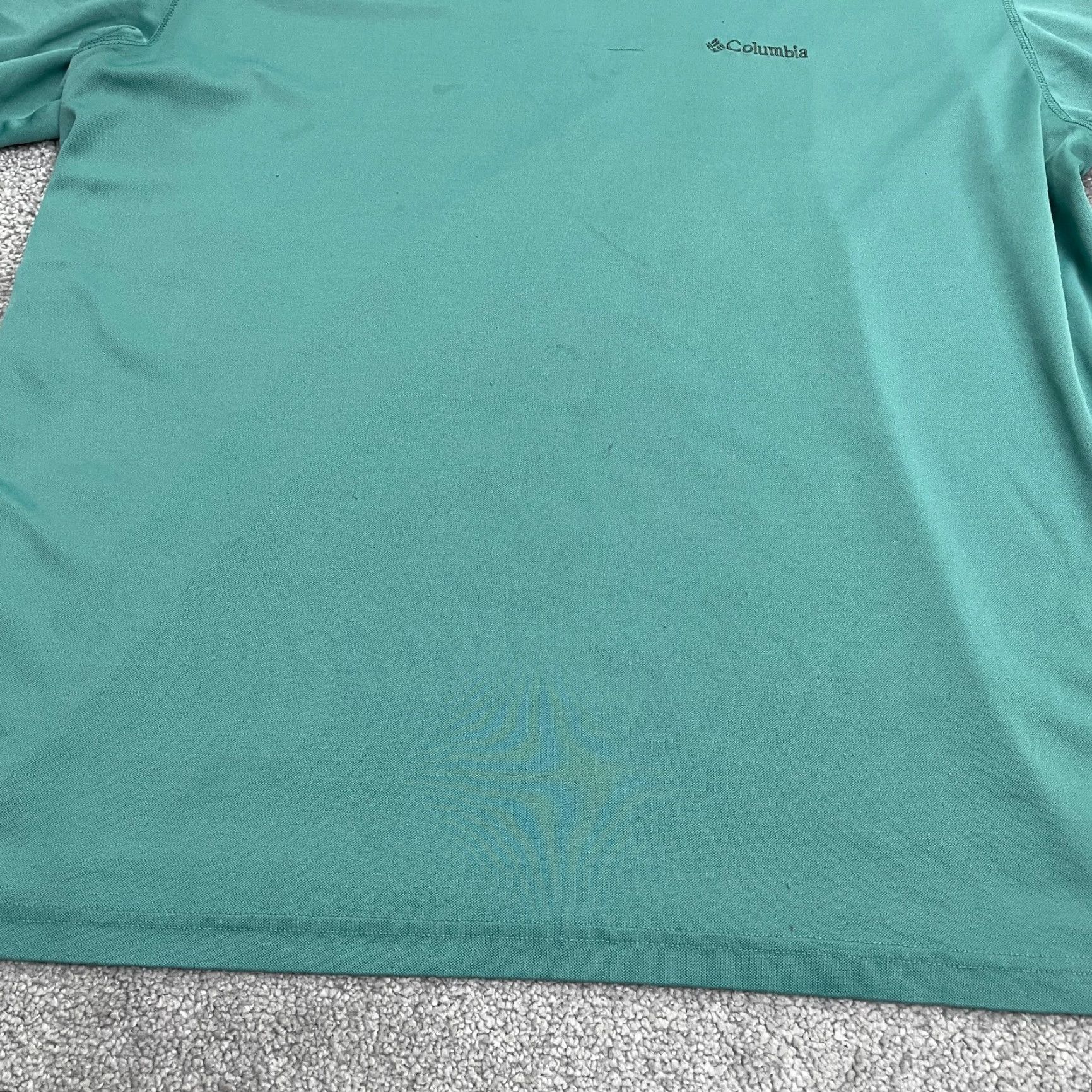 Vintage Columbia Meaker Peak Omni Wick T-Shirt Mens XXL Green Crew Short Sleeve Activewear Size US XXL / EU 58 / 5 - 5 Thumbnail