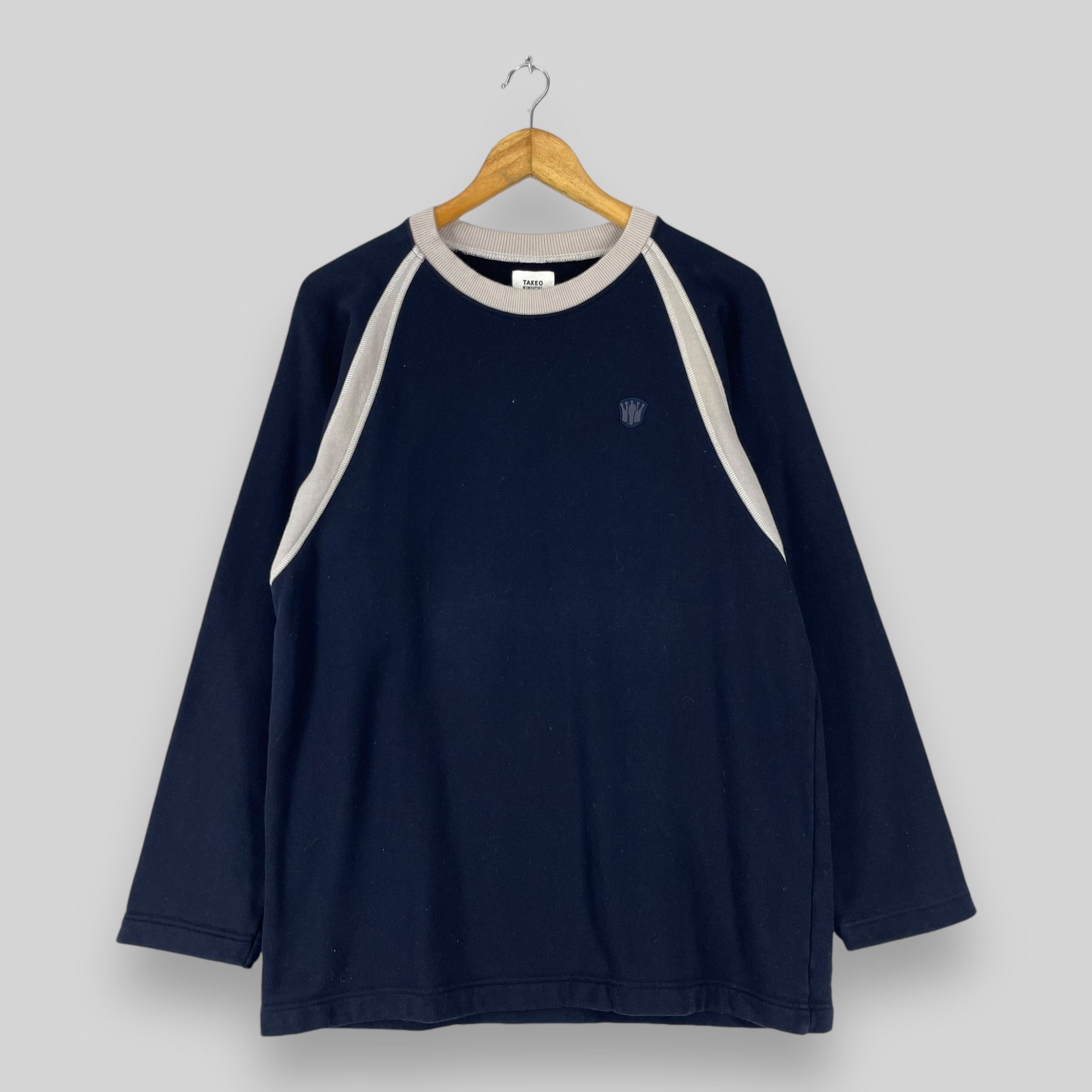 Japanese Brand Vintage TAKEO KIKUCHI Japan Crewneck Sweater Size US M / EU 48-50 / 2 - 1 Thumbnail