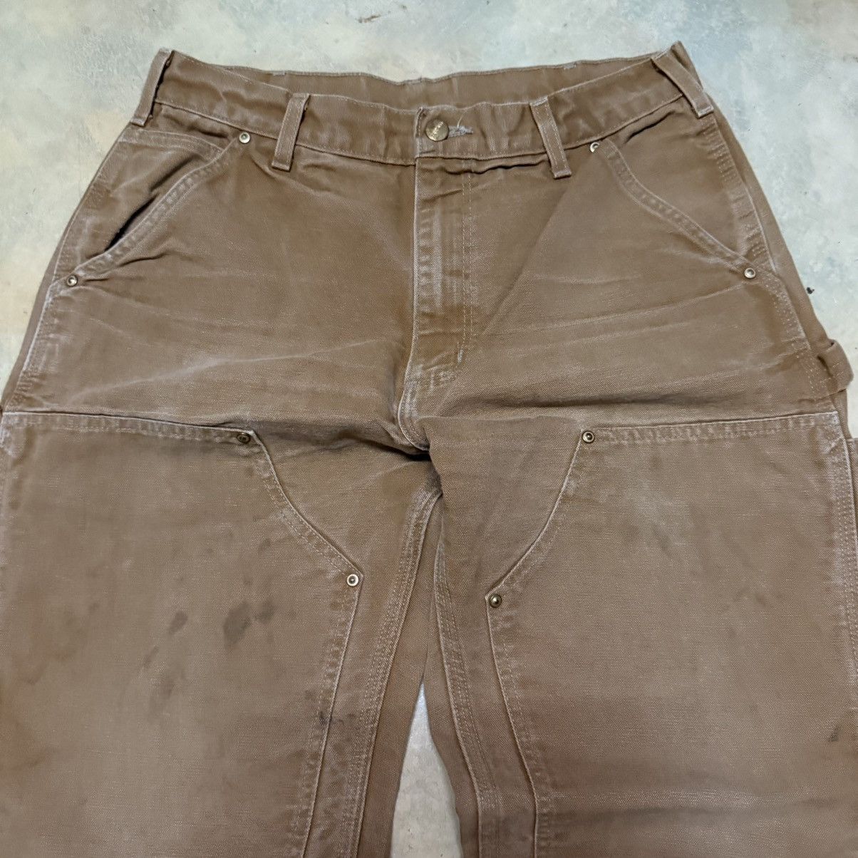 Carhartt Carhartt Double Knee Pants Distressed Size US 33 - 3 Thumbnail