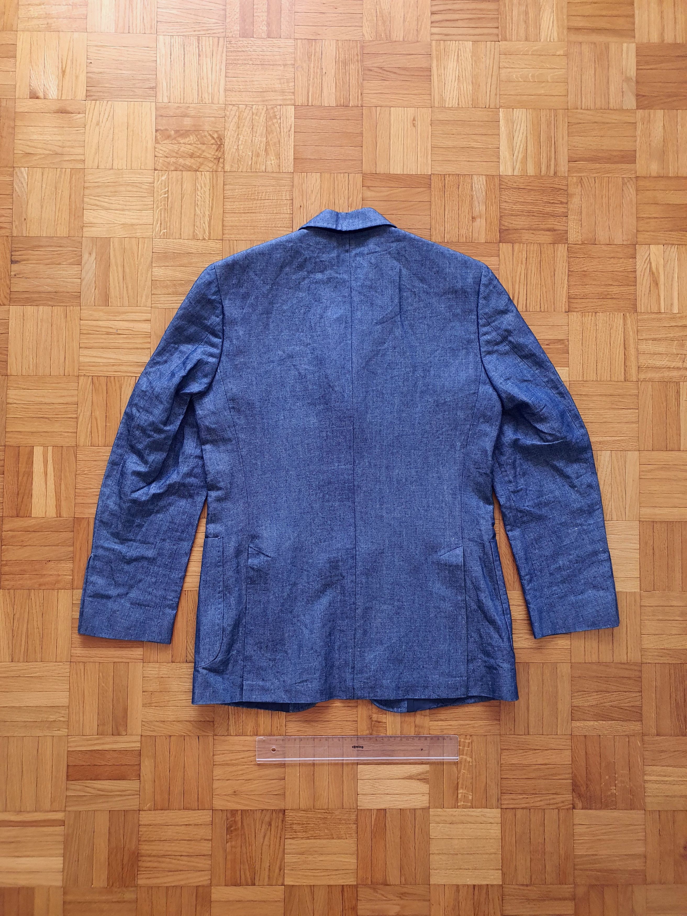 Boggi Cotton-HEMP Blazer Sports Coat Suit Jacket - Sz EU IT 46 Size 36R - 2 Thumbnail