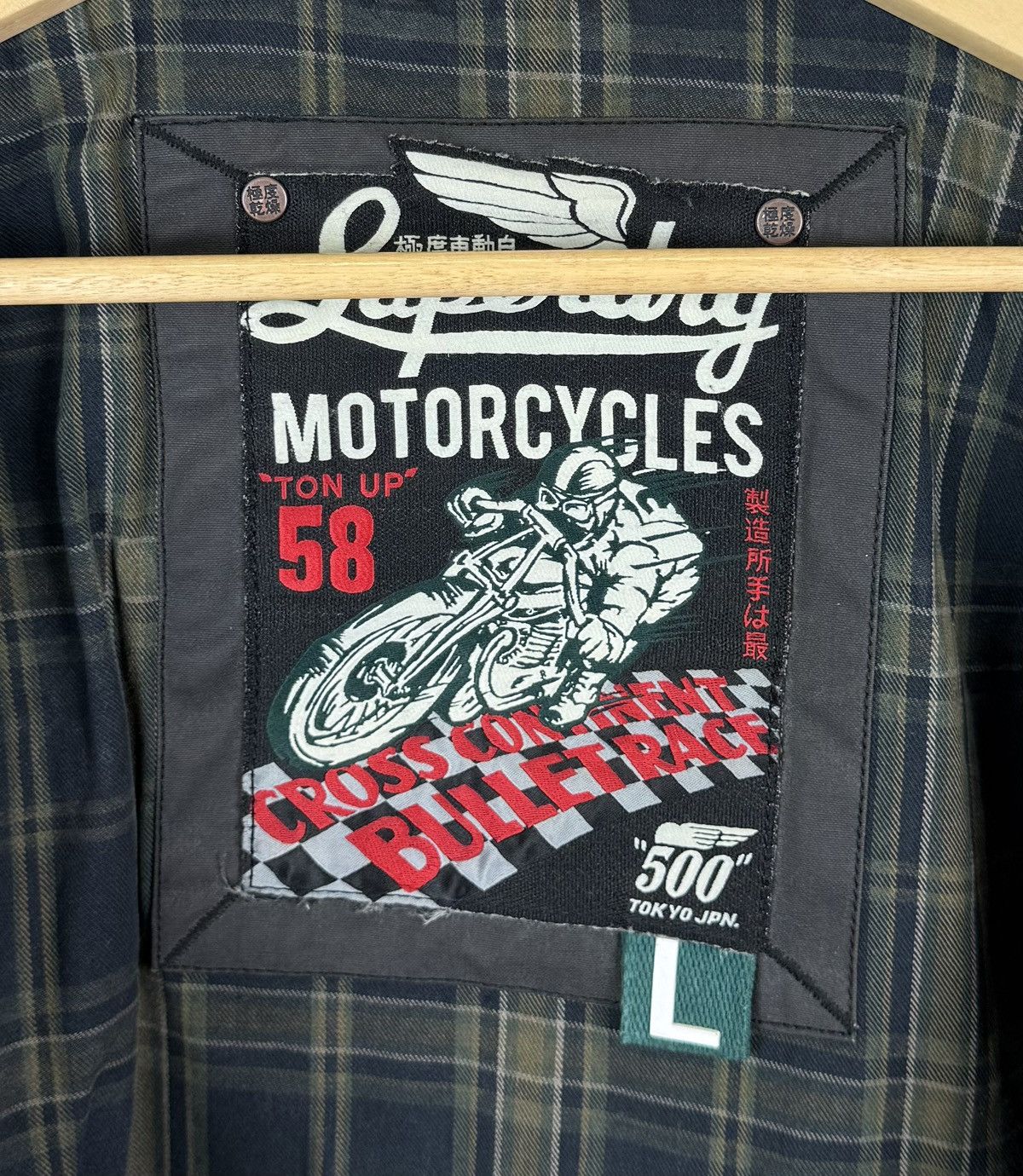 Superdry Superdry Black Hawk Waxed Cotton Jacket Size L Gray Biker Size US L / EU 52-54 / 3 - 8 Thumbnail
