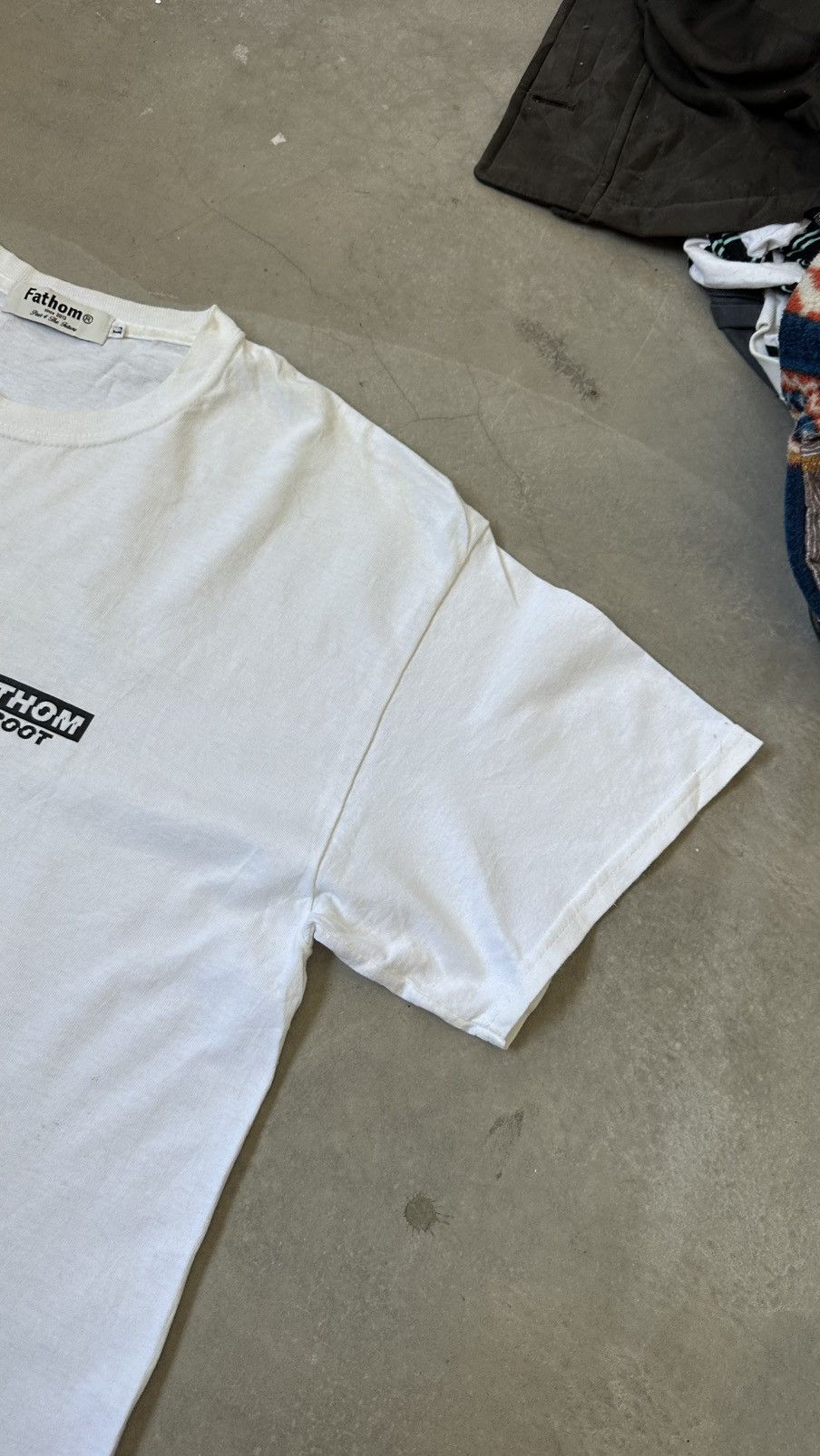 Japanese Brand FATHOM REBOOT TEE Size US M / EU 48-50 / 2 - 4 Thumbnail