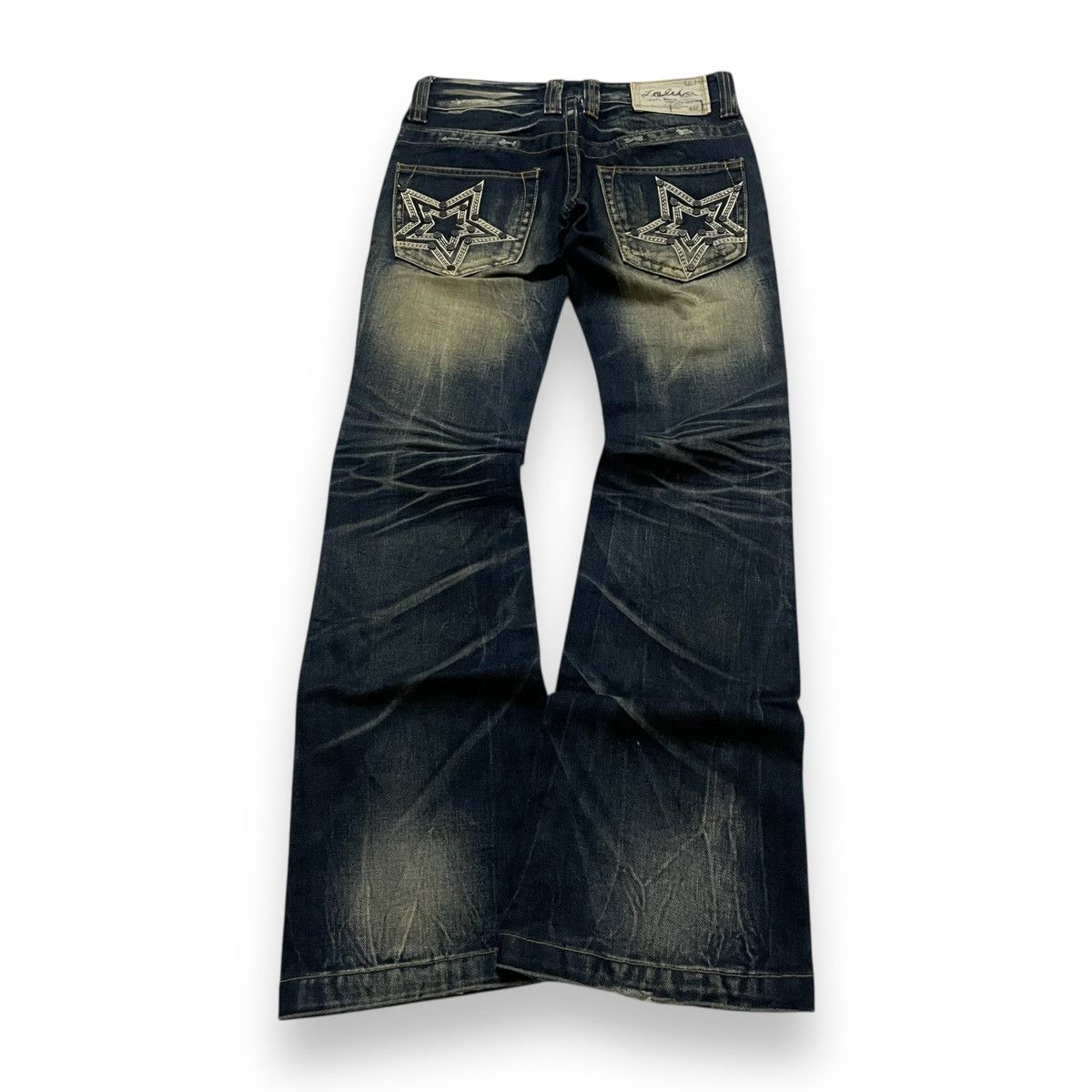 If Six Was Nine ORIGINAL CLASSIC FLARE LOLITA RUSTY DENIM (30×41) Size US 30 / EU 46 - 7 Thumbnail