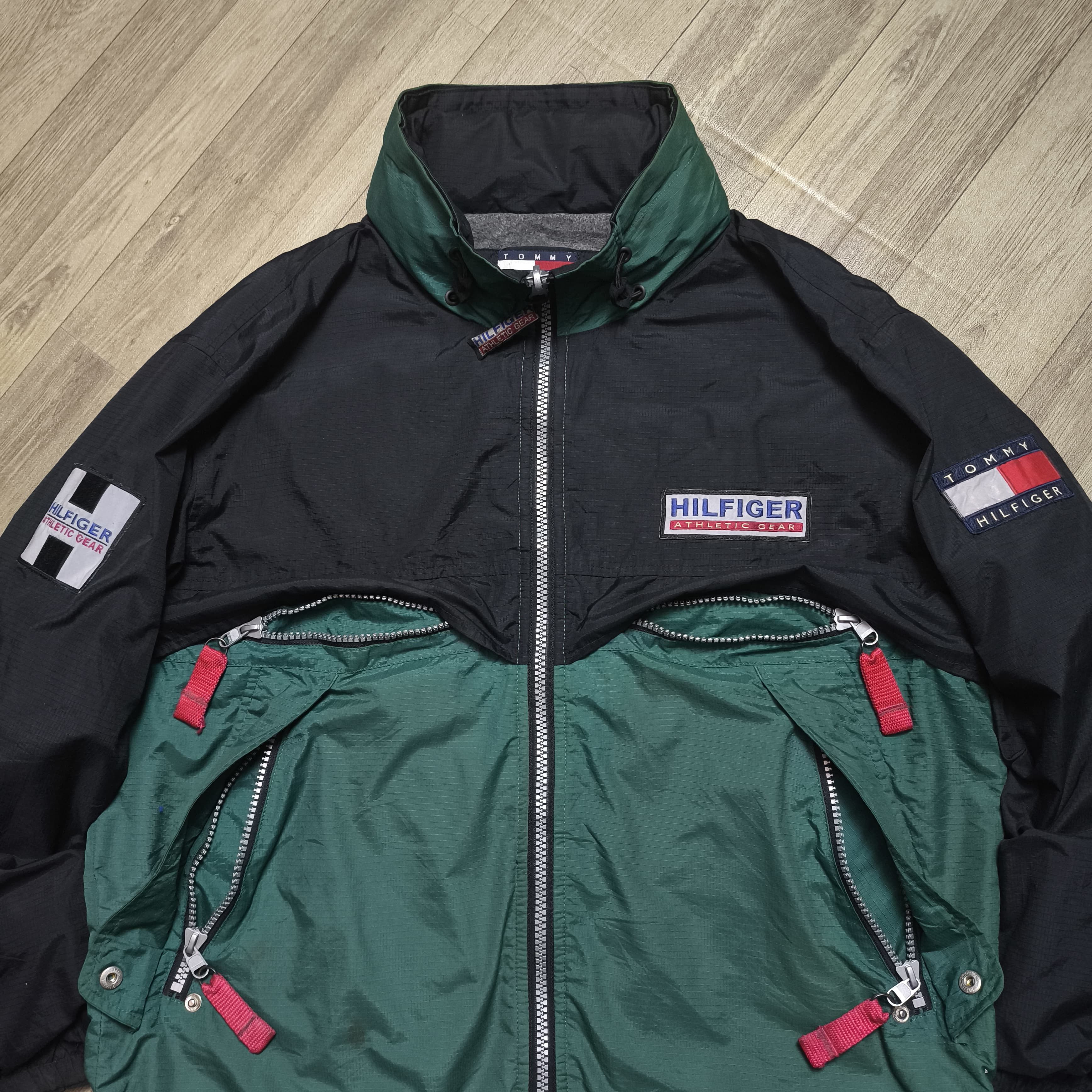 Tommy Hilfiger Vintage 90s Reversible Tommy Hilfiger Athletic Gear Jacket Size US M / EU 48-50 / 2 - 3 Thumbnail
