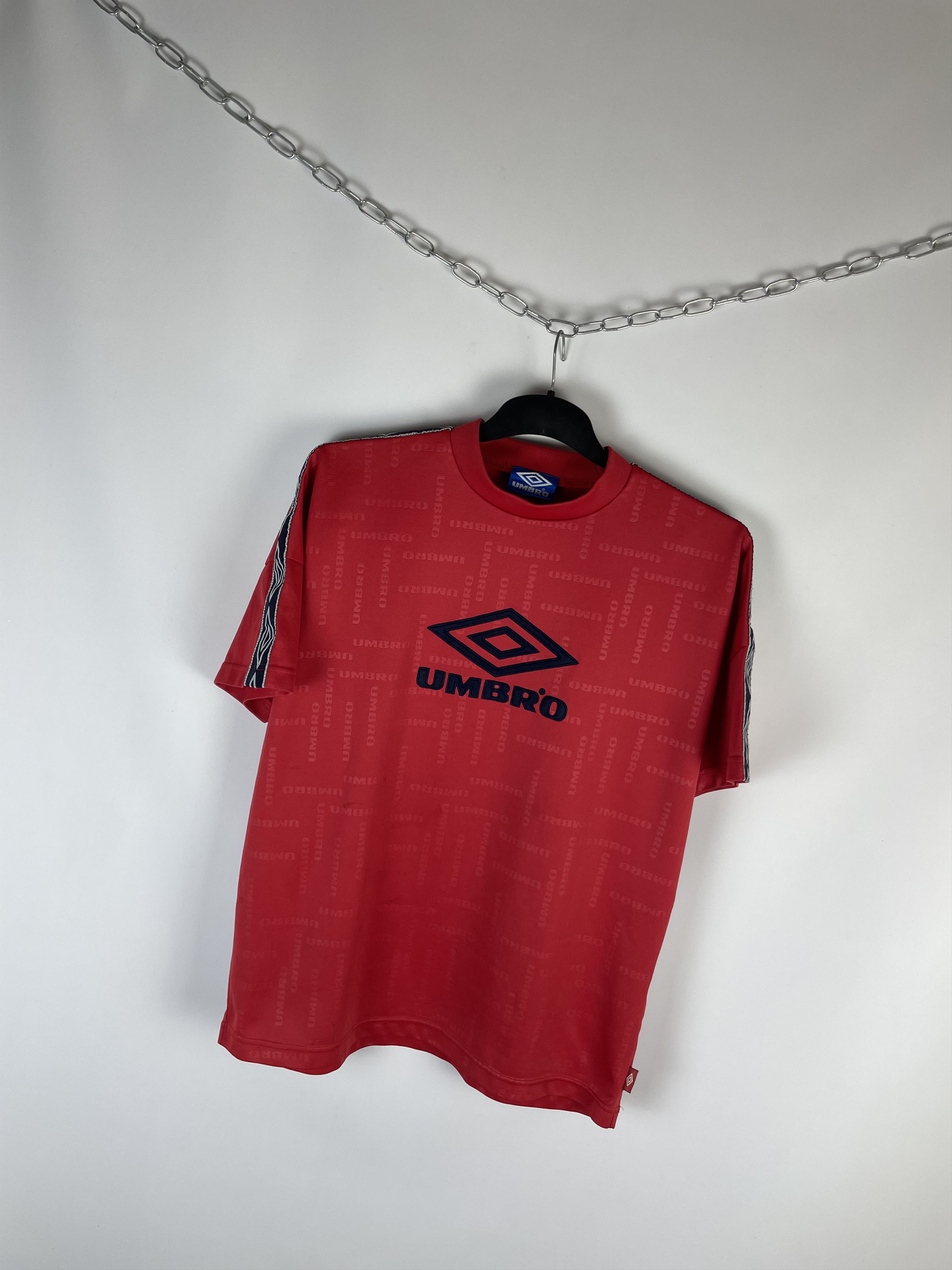 Umbro Vintage Umbro T Shirt Big Logo 90s Size US M / EU 48-50 / 2 - 2 Thumbnail