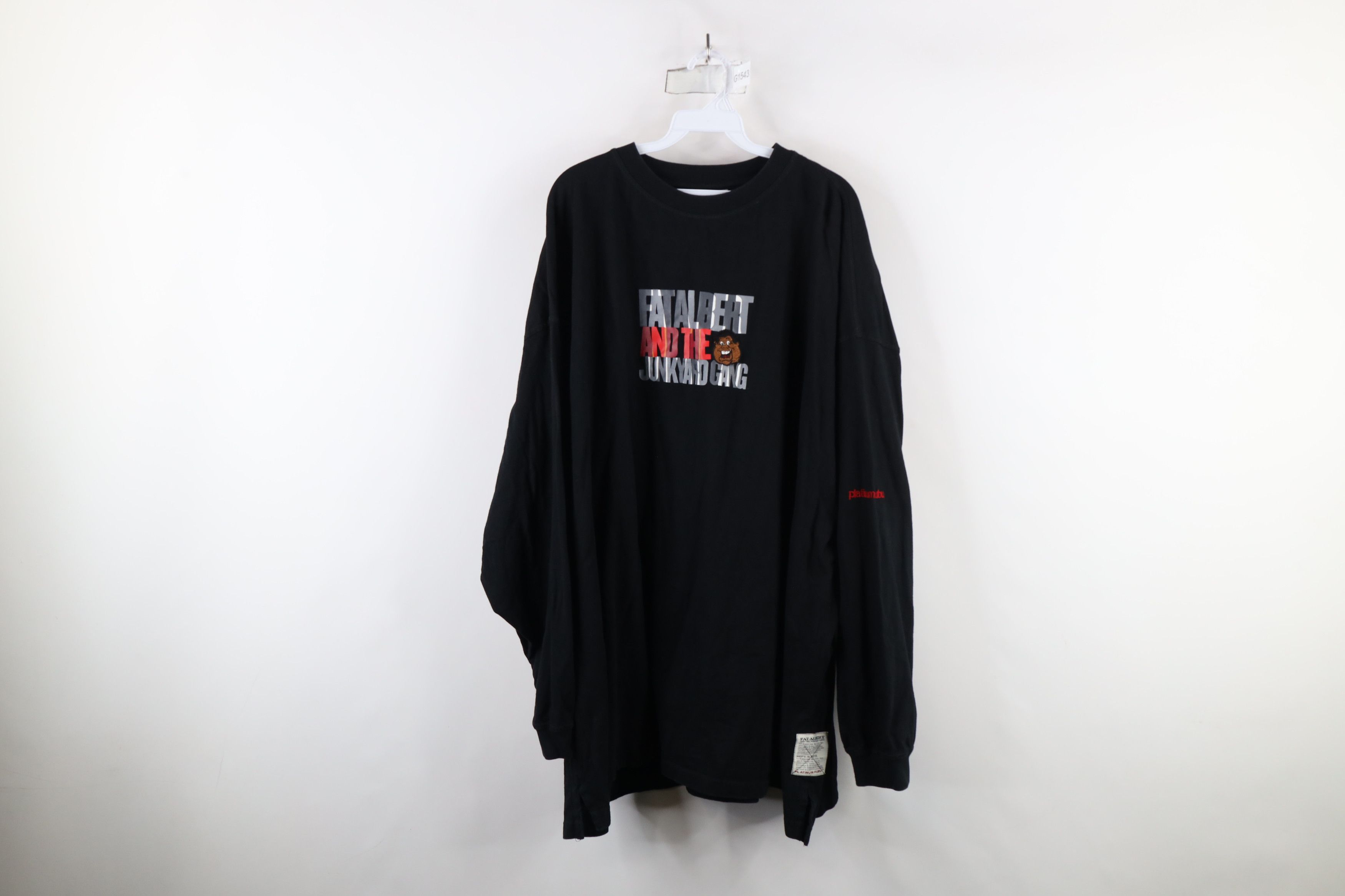 Fubu × Vintage Vtg 90s Y2K Fubu and the Junkyard Gang Long Sleeve T-Shirt Size US XXL / EU 58 / 5 - 1 Thumbnail
