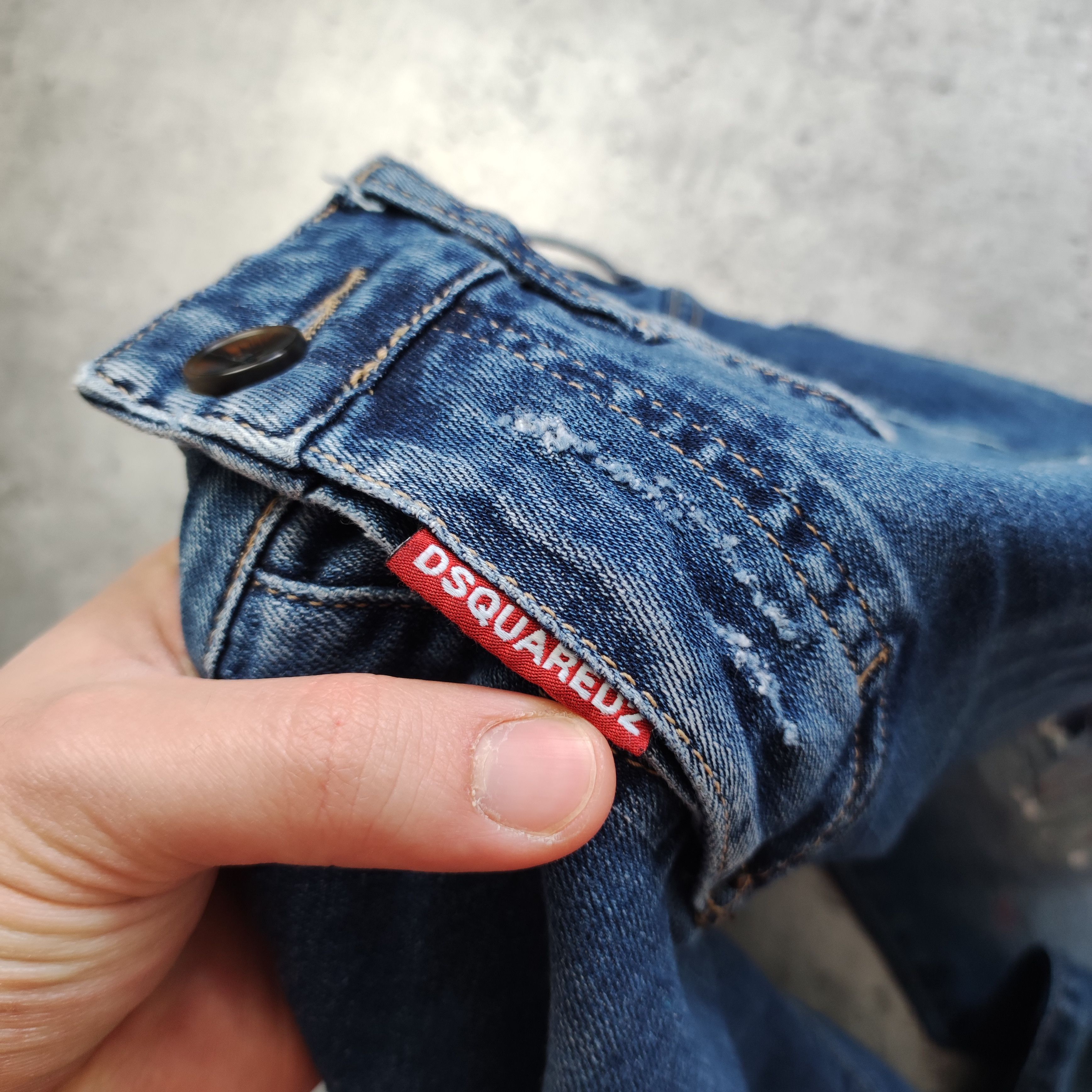Dsquared2 DSQ2 Dsquared2 Denim Your Best Fantasy Distressed Jeans Size US 34 / EU 50 - 8 Thumbnail