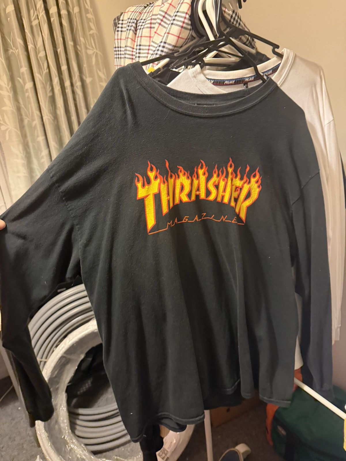 Thrasher Thrasher flame long sleeve Size US L / EU 52-54 / 3 - 1 Thumbnail