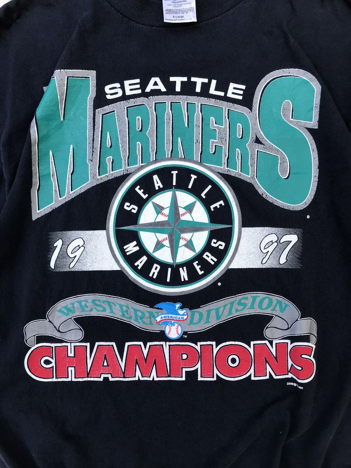 MLB vintage Seattle Mariners MLB Champion 1997 Size US XL / EU 56 / 4 - 3 Thumbnail
