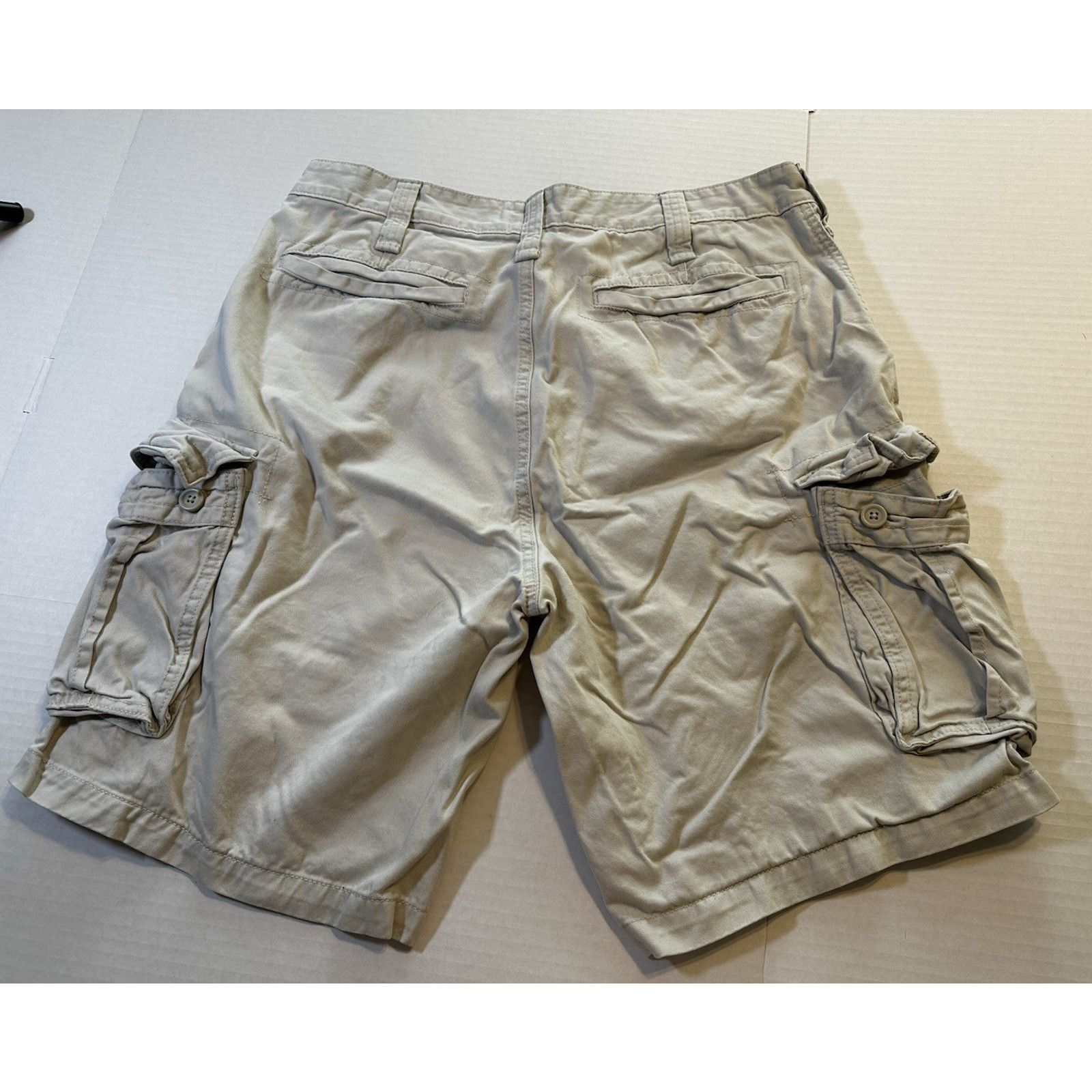Nautica Nautica Cargo Chino Shorts Cream 36W Pocket Utility Gorpcore Size US 36 / EU 52 - 11 Thumbnail