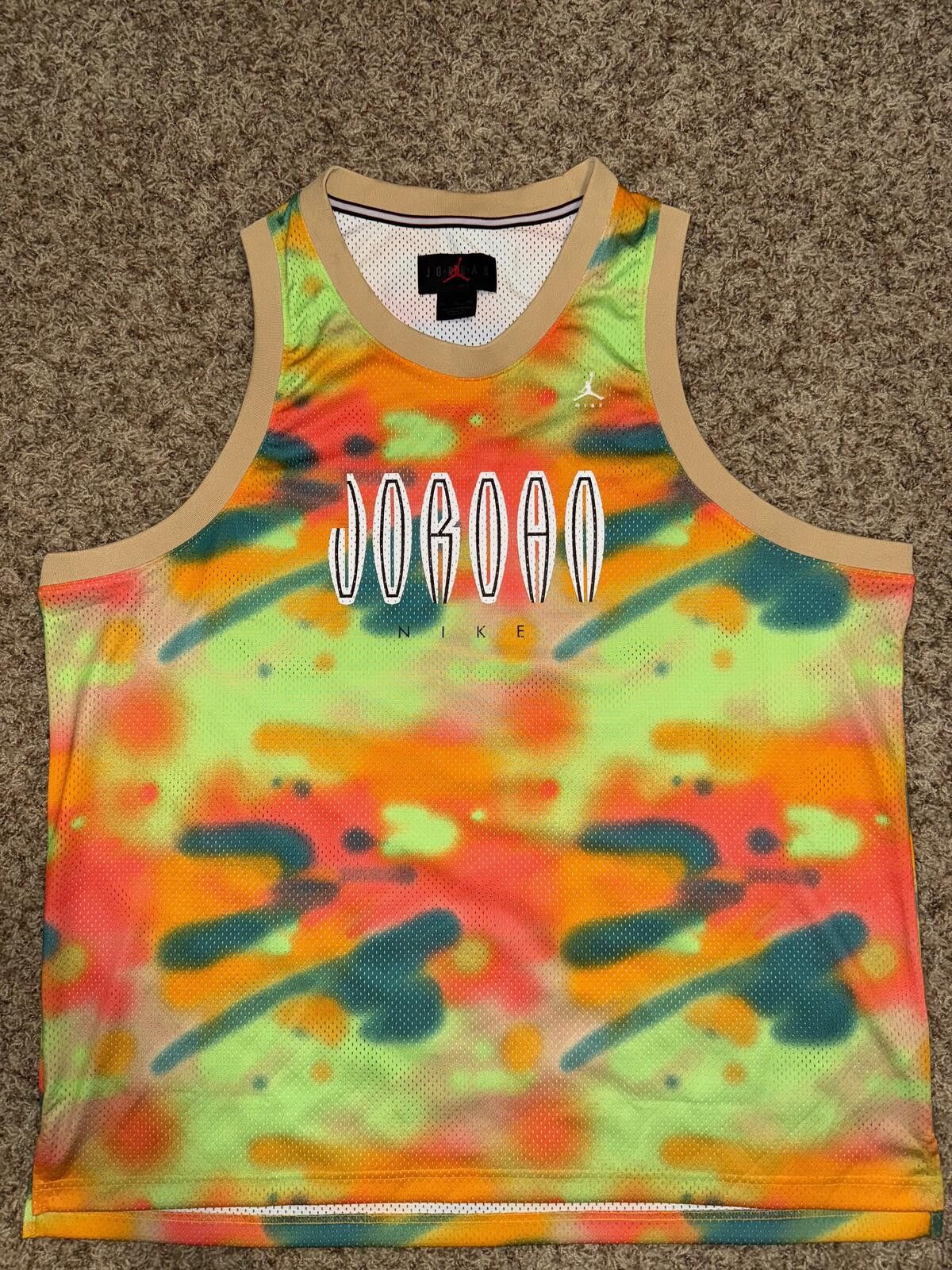 Nike Nike Air Jordan Flight MVP Mesh Jersey Tank Top Size US XXL / EU 58 / 5 - 1 Thumbnail