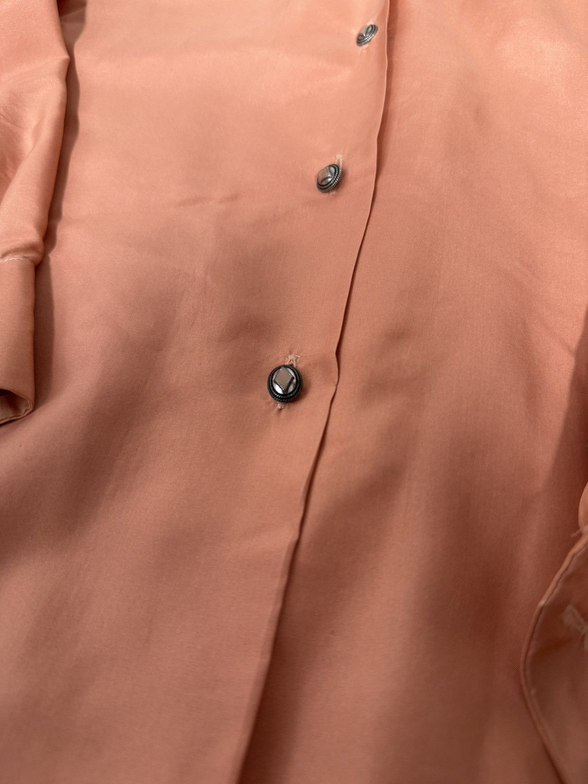 Vintage Vintage Renato Nucci Silk Made in France Blouse Size M / US 6-8 / IT 42-44 - 7 Thumbnail
