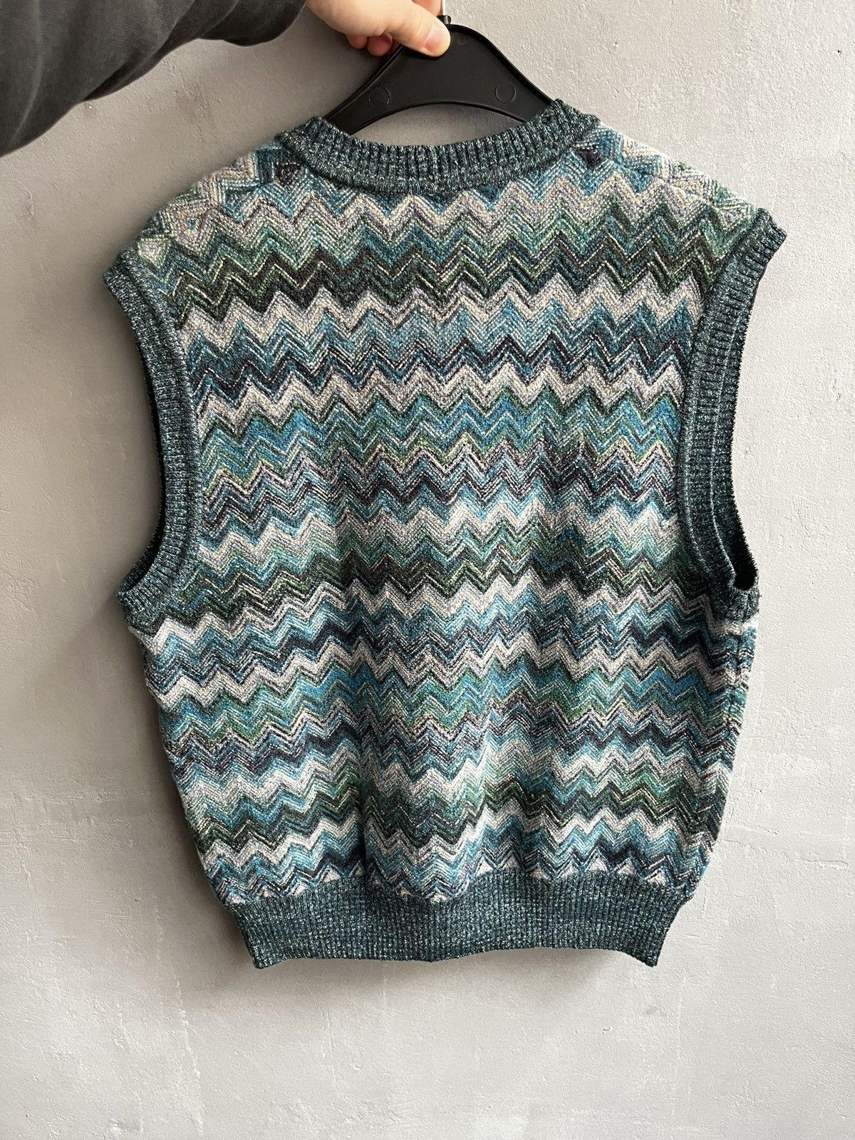 Missoni × Vintage Vintage Example By Missoni Wool Vest Size US M / EU 48-50 / 2 - 8 Thumbnail