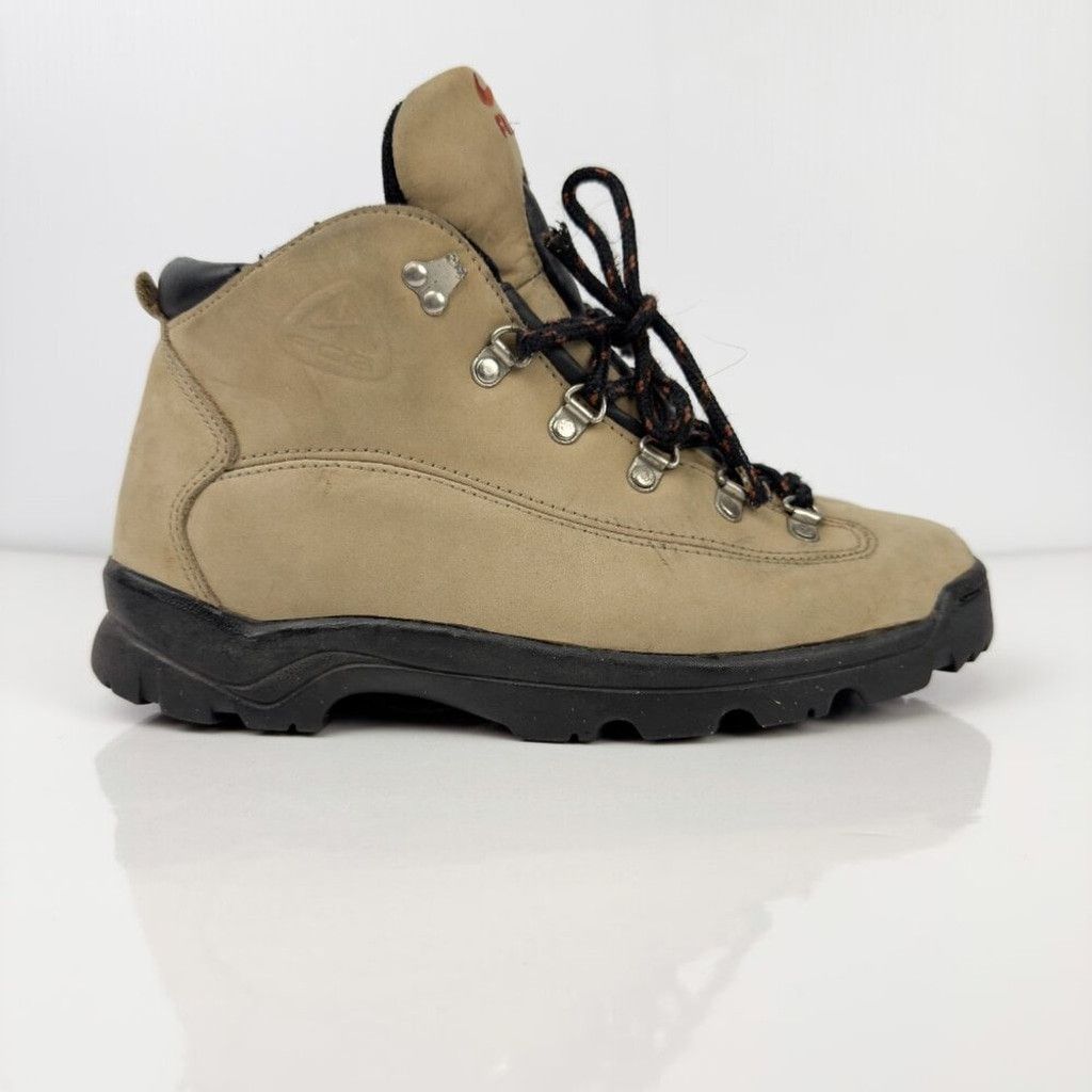 Nike Nike ACG “Air” Womens Hiking Boots Tan Nubuck Defect US 7.5 Size US 8 / IT 38 - 4 Thumbnail