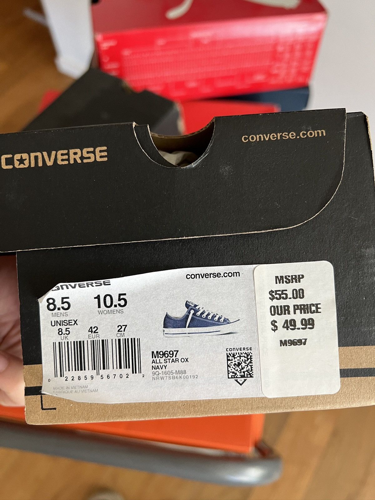 Converse Converse Chuck Taylor All Star M9697 Us8.5 Size US 8.5 / EU 41-42 - 6 Thumbnail