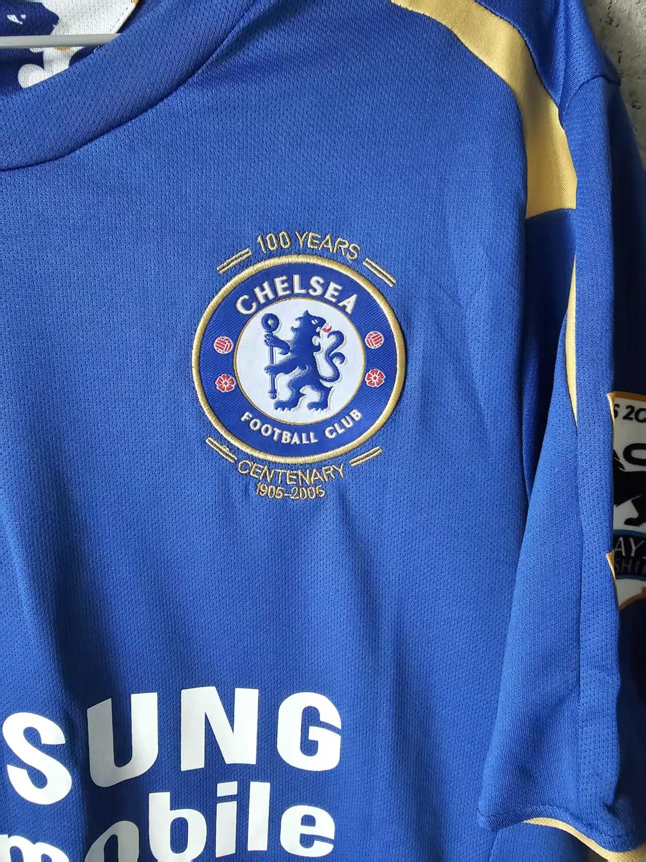 Other 2005 06 Chelsea 15 Didier Drogba Jersey Home Size US XL / EU 56 / 4 - 4 Thumbnail