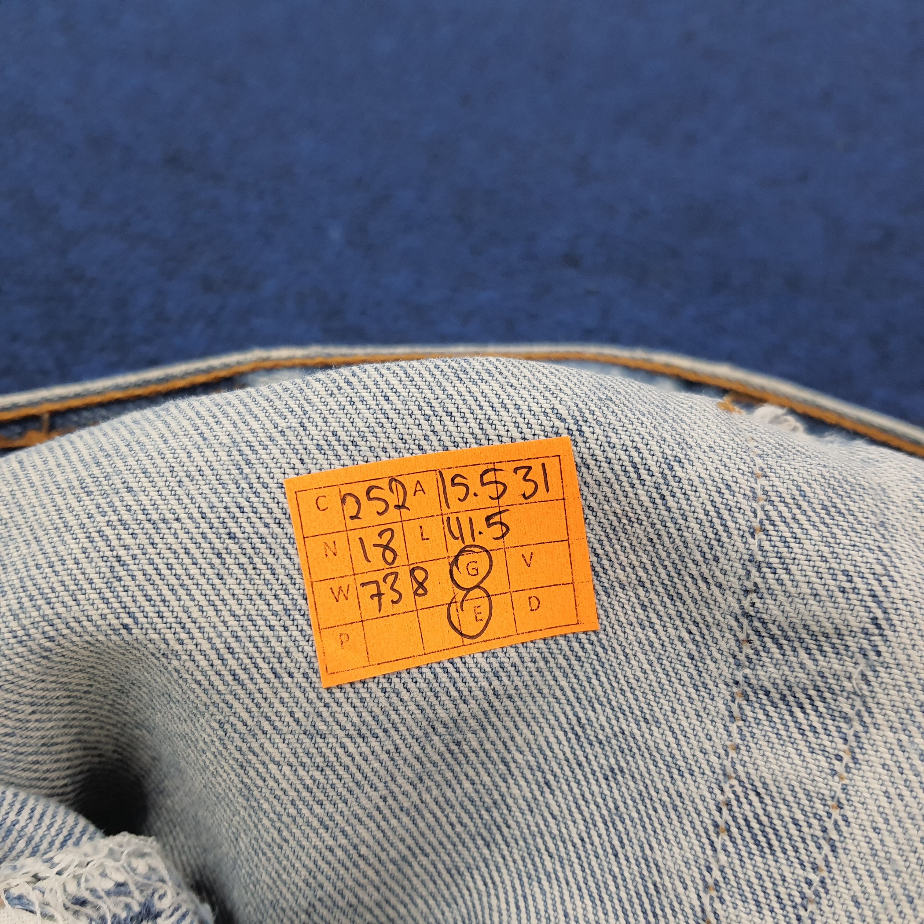 Levi's Vintage Levi's 501 Denim Distressed Style Jeans C252N18 Size US 31 - 9 Thumbnail