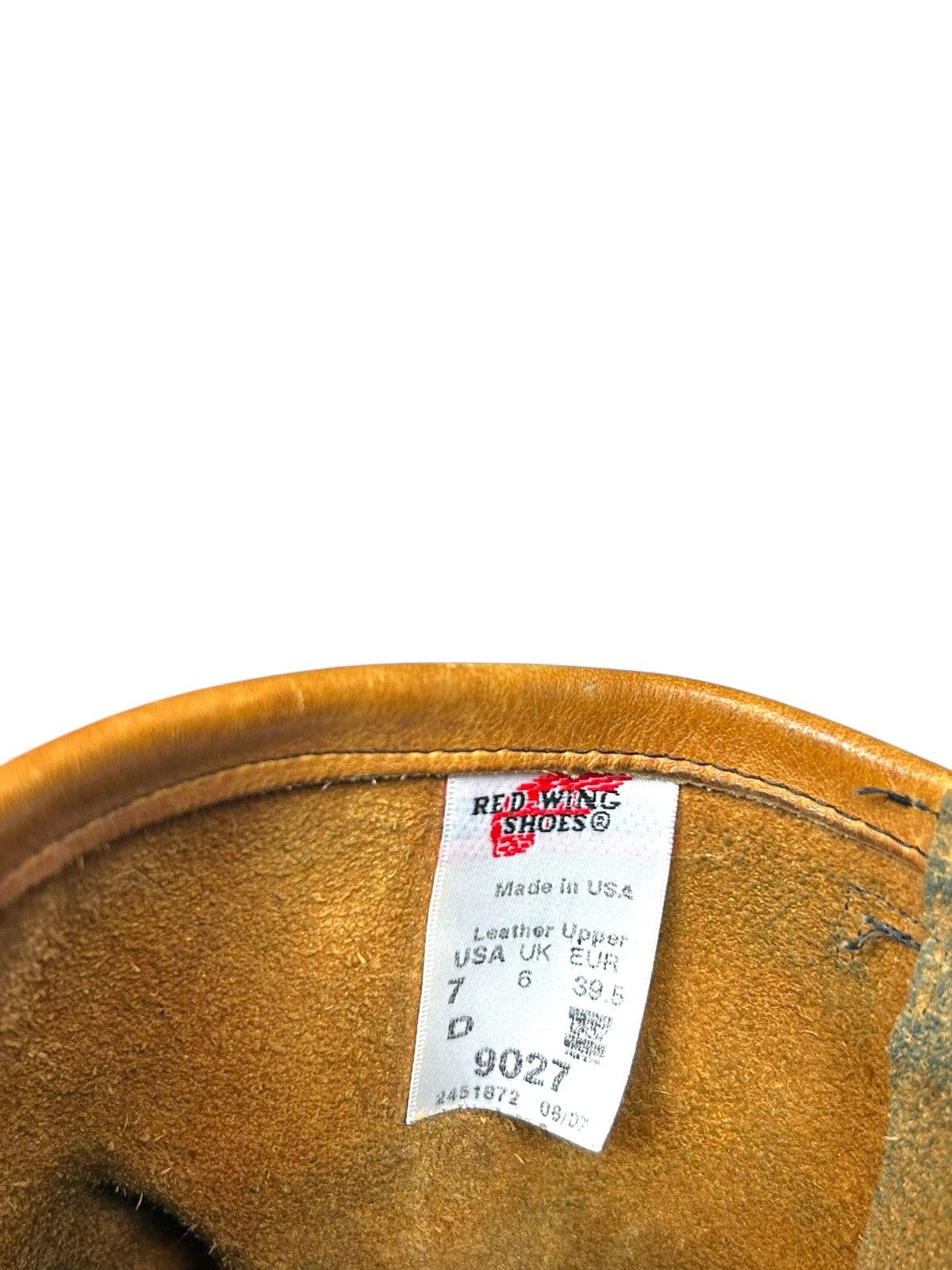 Red Wing Rare USA Vintage Red Wing 9027 Engineer Boot Driftwood Size US 9.5 / IT 39.5 - 8 Thumbnail