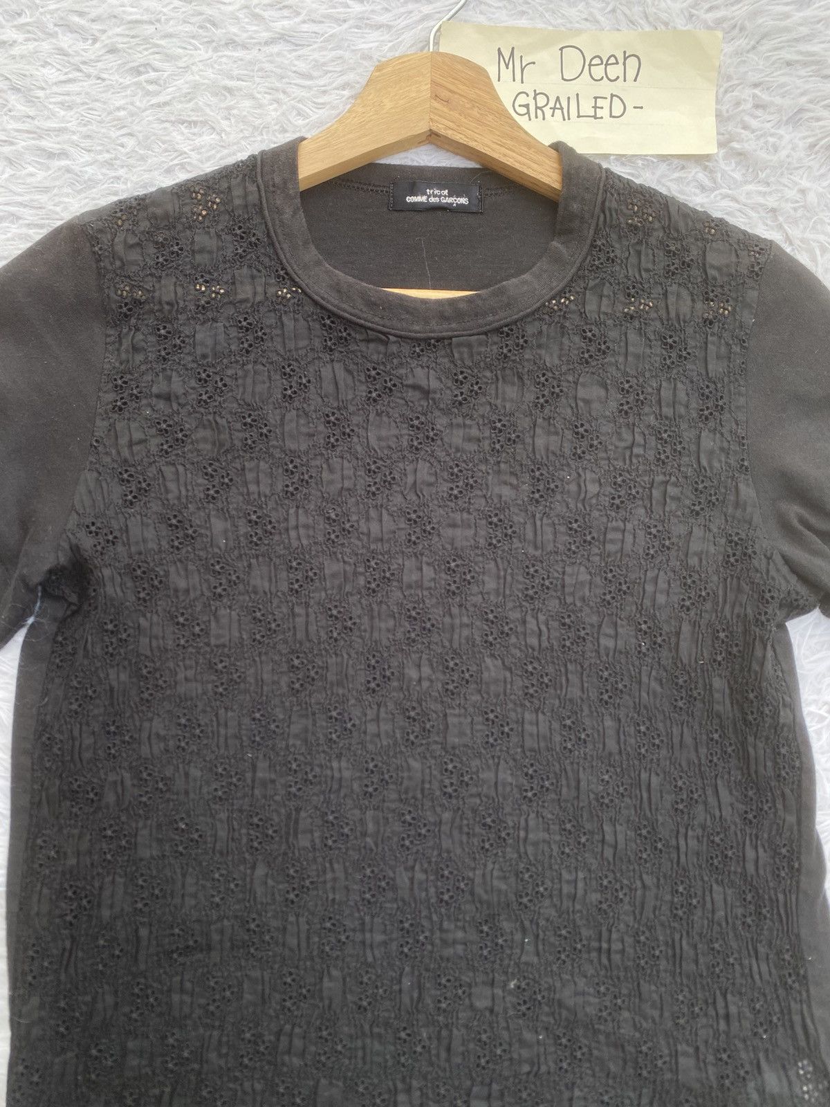 Comme des Garcons Rare tricot AD2014 CDG Comme Des Garcons Tshirt Size S / US 4 / IT 40 - 1 Thumbnail