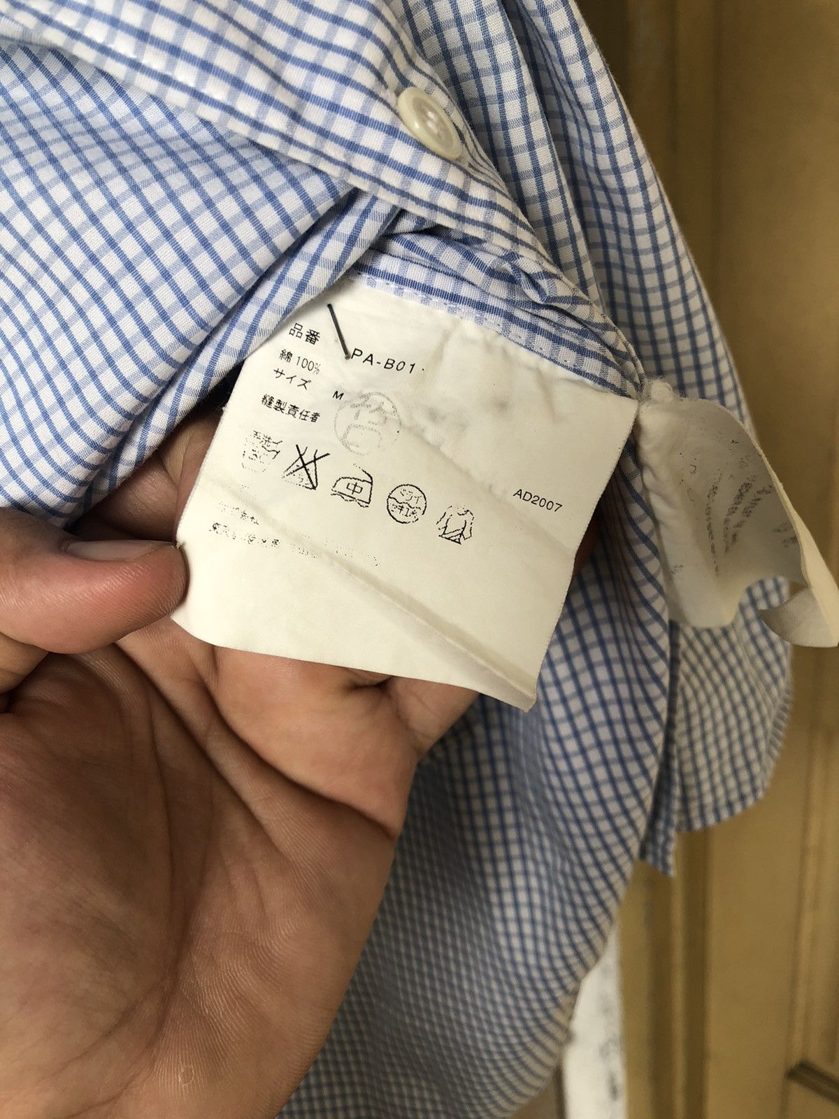 Comme des Garcons Rare❗️Comme des Garcons Homme Plus Button Up Shirt Size US M / EU 48-50 / 2 - 12 Thumbnail