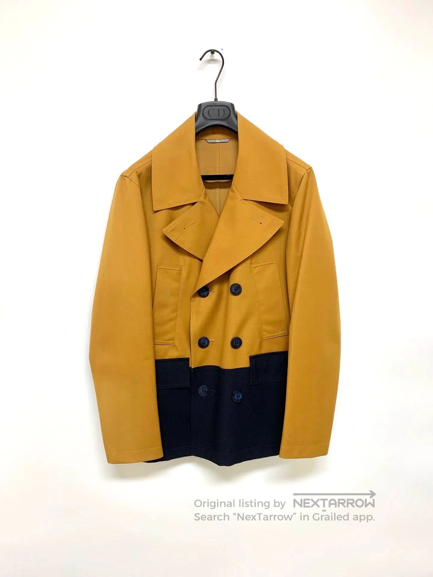 Dior Colorblock Casual Blazer Jacket.