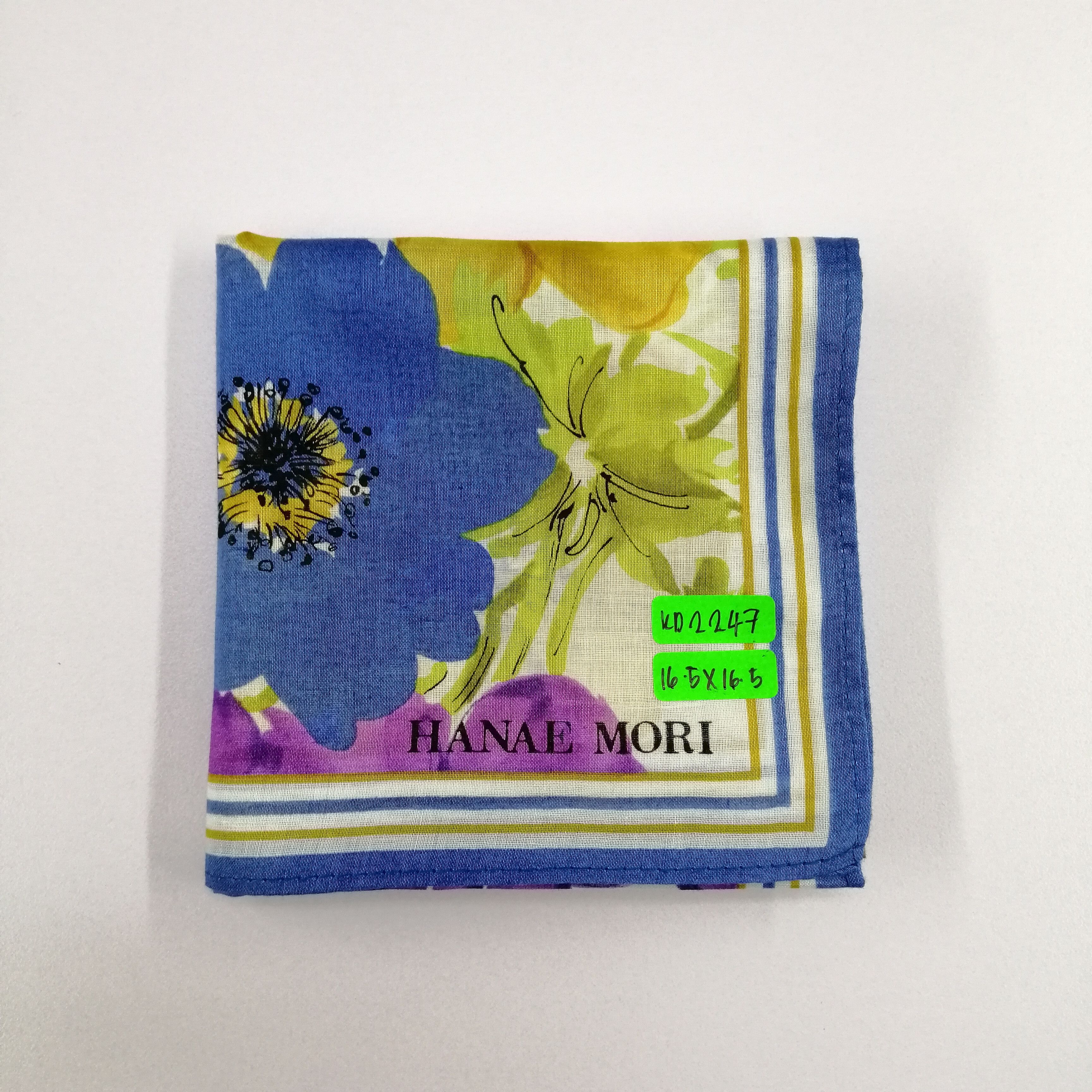 Hanae Mori Hanae Mori Handkerchief/Neckerchief/Bandana-KD2247 Size ONE SIZE - 5 Thumbnail