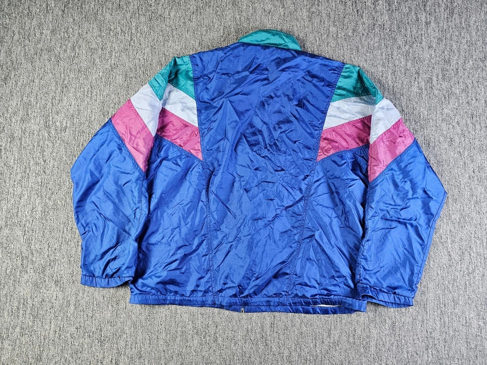 Adidas Adidas Vintage 90s Track Jacket XL Blokecore Blue Good Size US XL / EU 56 / 4 - 2 Thumbnail