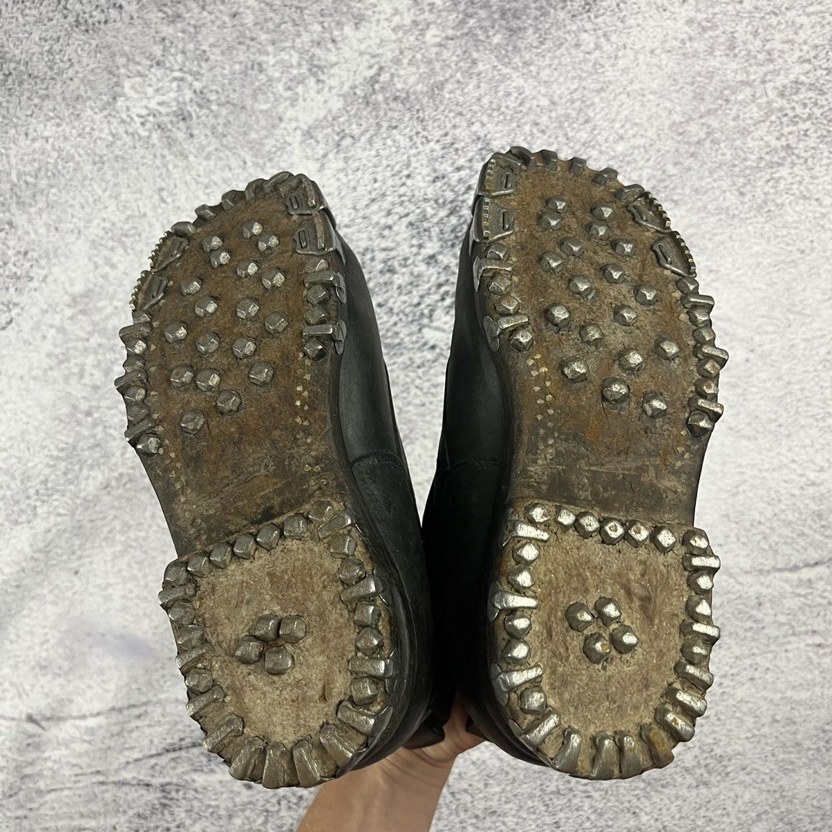 Genuine Leather × Vintage Rare Swiss Army Mountain boots vintage 1967 Size US 7 / EU 40 - 8 Thumbnail