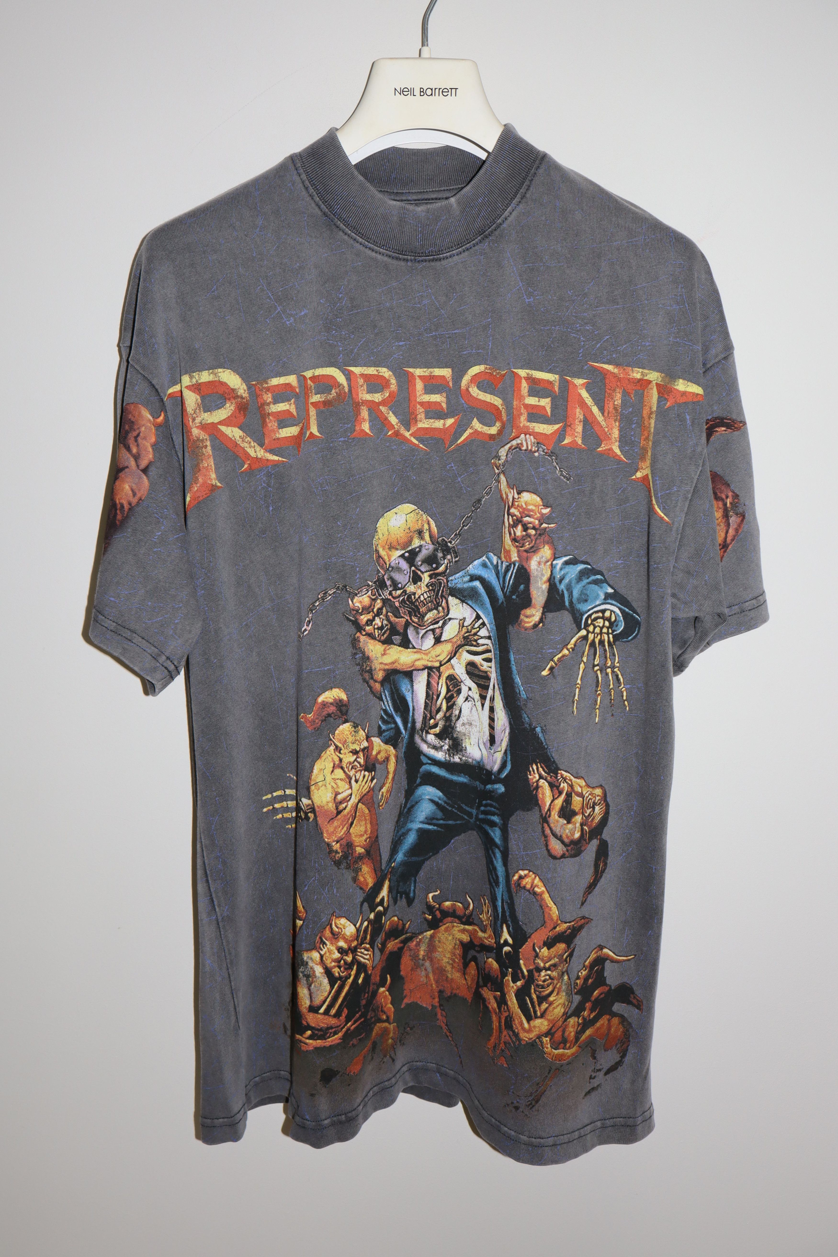 Represent Clo. Oversized Megadeth limited edition t-shirt Size US S / EU 44-46 / 1 - 1 Thumbnail