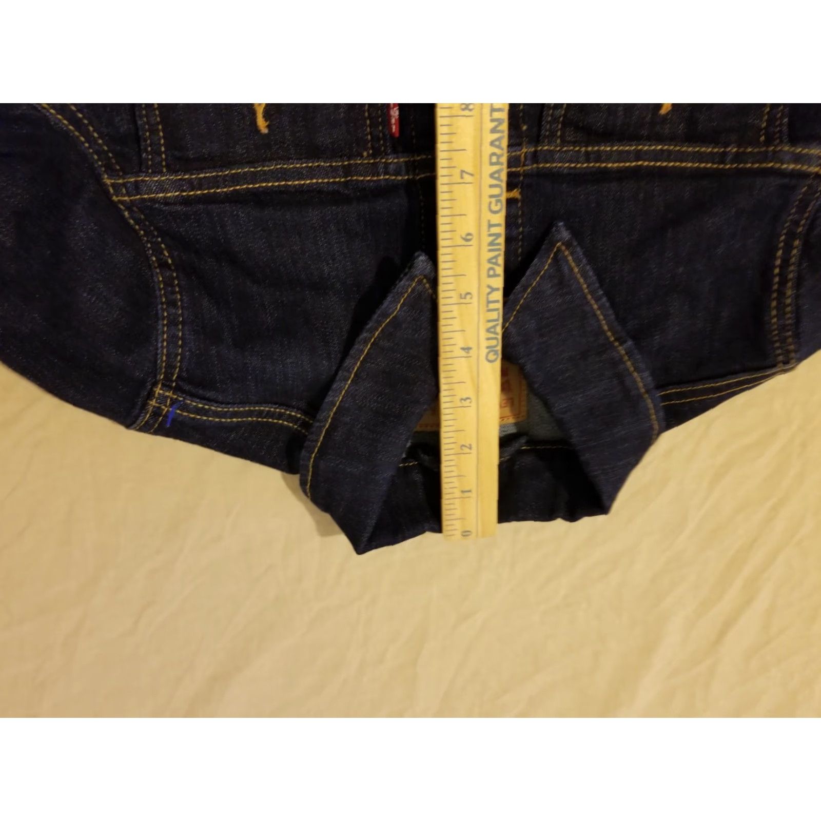 Levi's VINTAGE Womens Levis Denim Jacket S Small Blue Cotton Jean Stretch Jacket Womens S Blue Denim Stretch Size 28" / US 6 / IT 42 - 5 Thumbnail