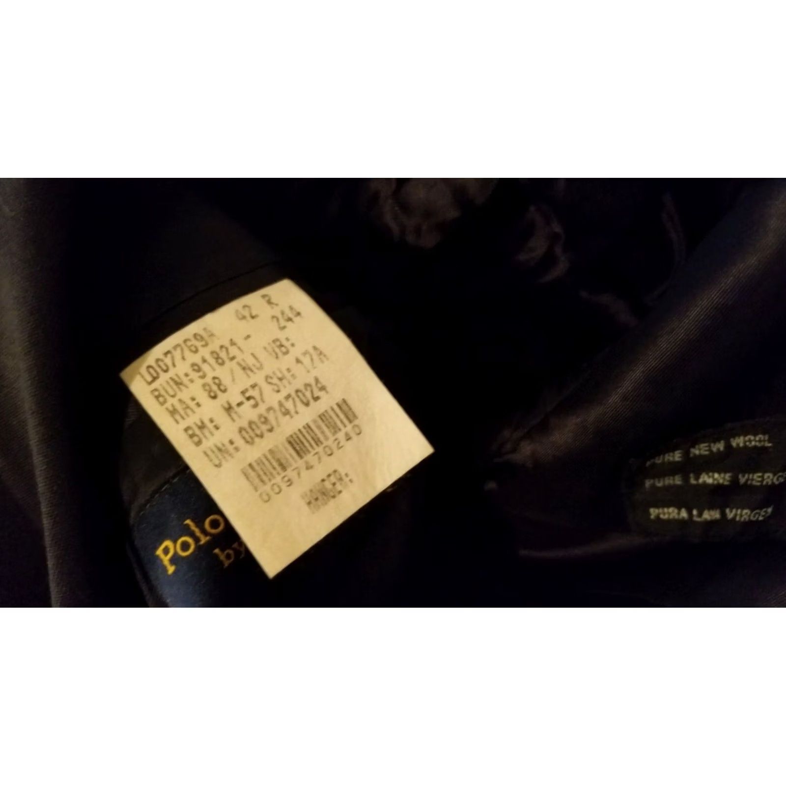Polo Ralph Lauren Polo Ralph Lauren University Jacket Blazer 42R Navy Blue Wool Mens Size US XL / EU 56 / 4 - 5 Thumbnail
