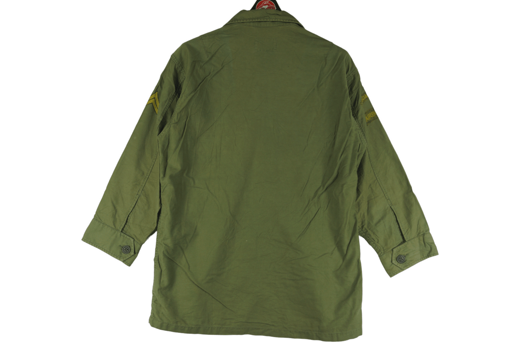 American Rag American Rag Shirt Buttonup Patches US Army | Grailed