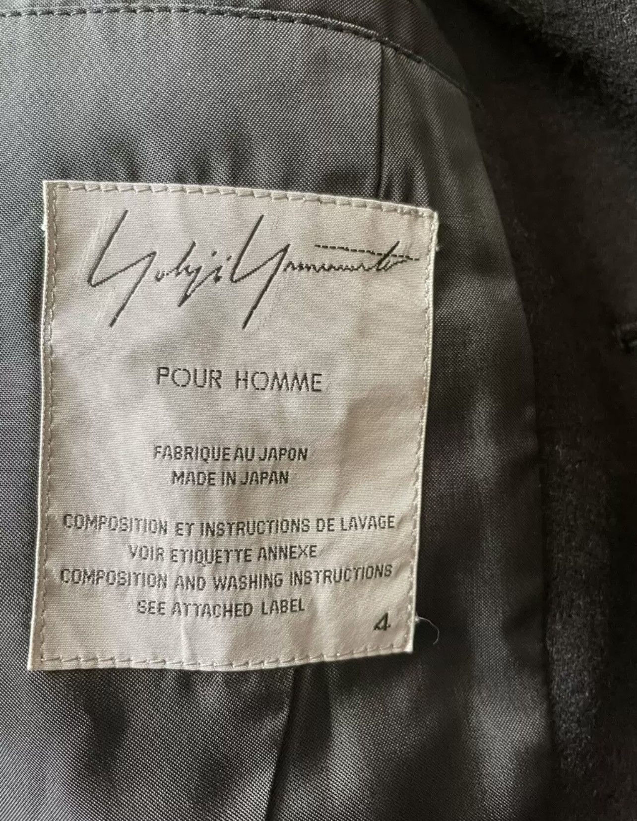 Yohji Yamamoto Yohji Yamamoto 06aw Baroque Badge Jacket Size US XL / EU 56 / 4 - 4 Thumbnail