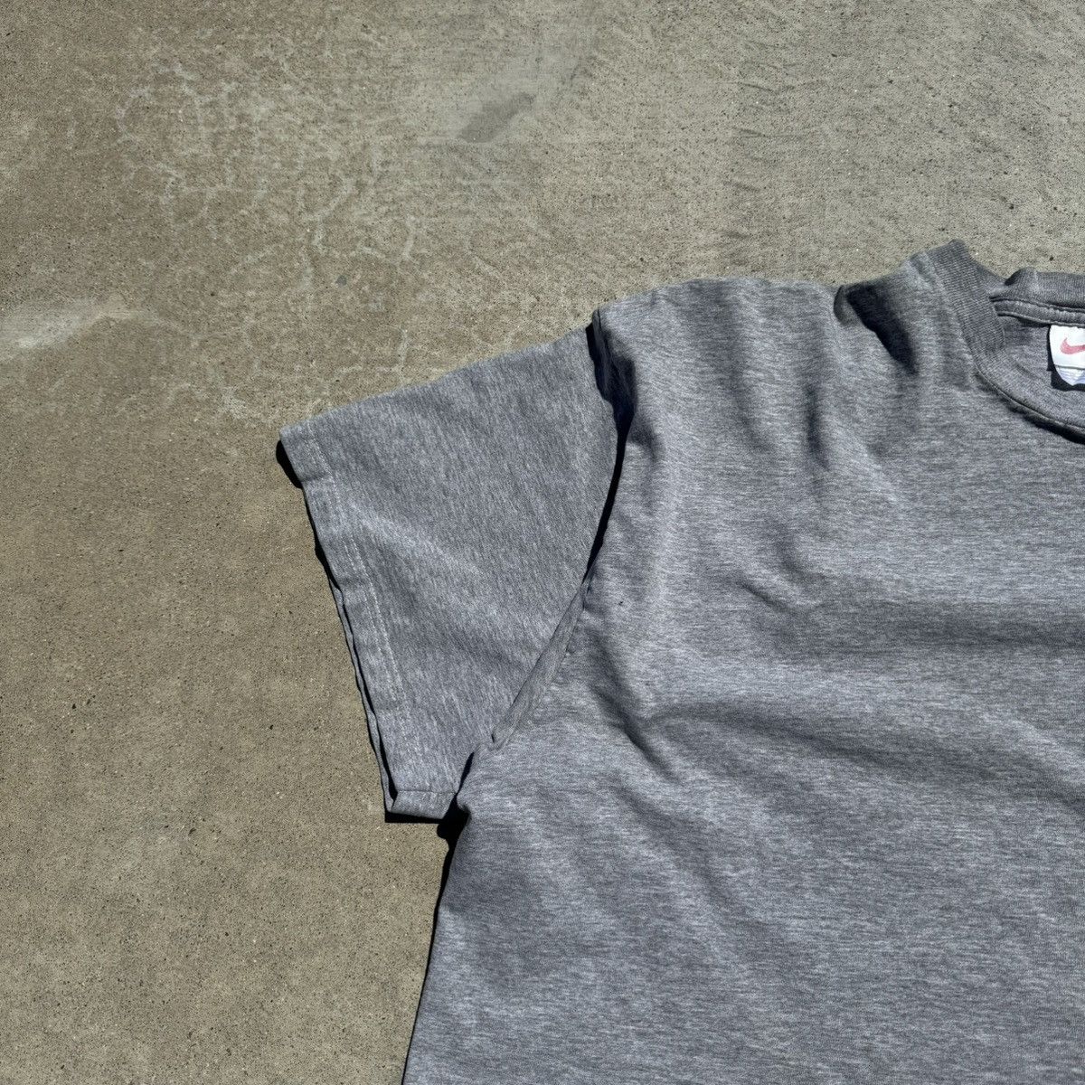 JNCO × Nike × Stussy Vintage 90s Grey Nike Swoosh Graphic Tee Baggy Skater XXL Size US XXL / EU 58 / 5 - 5 Thumbnail