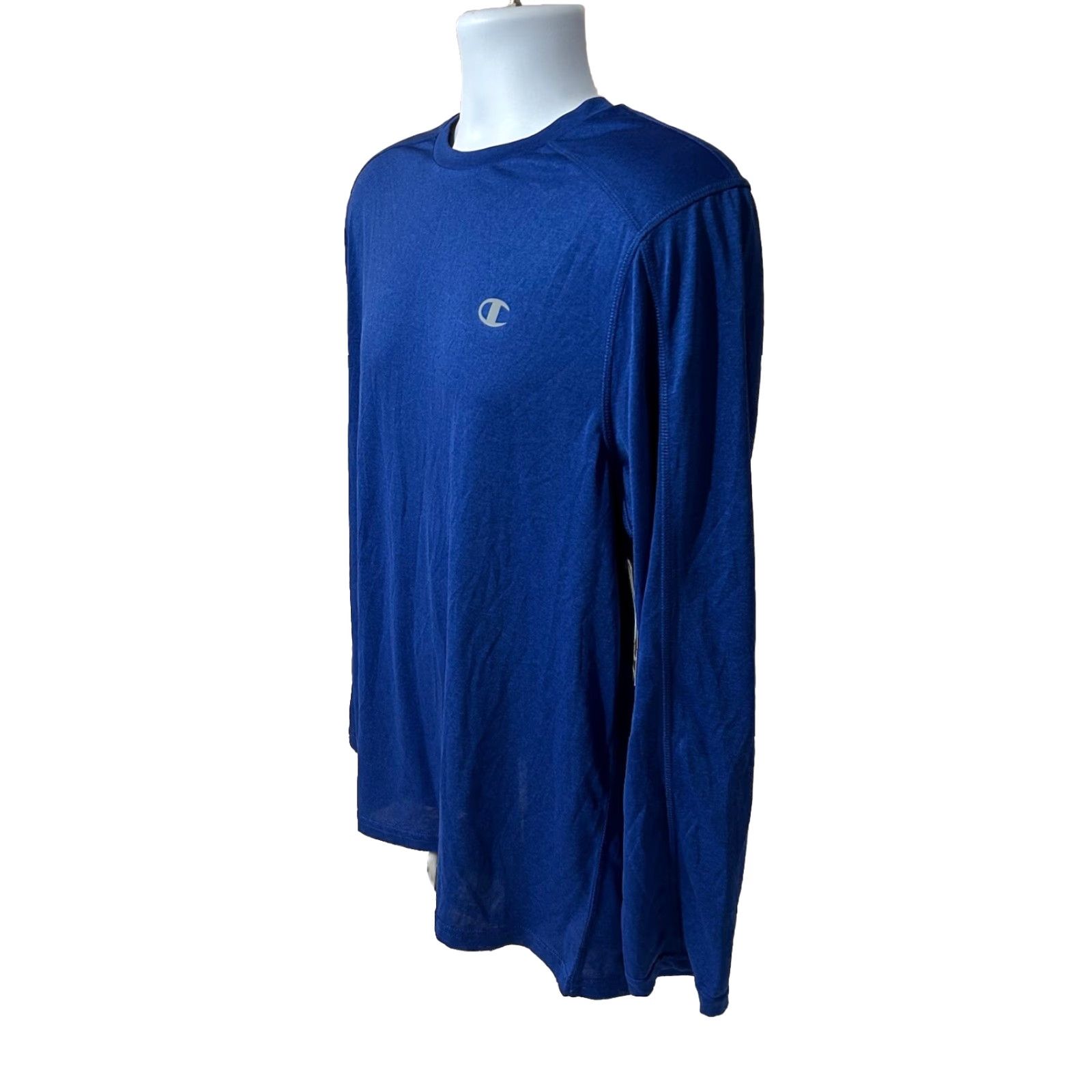 Champion VINTAGE Champion Performance Vapor Long Sleeve Blue Men L NWT New Dead Stock 2015 Size US L / EU 52-54 / 3 - 4 Thumbnail