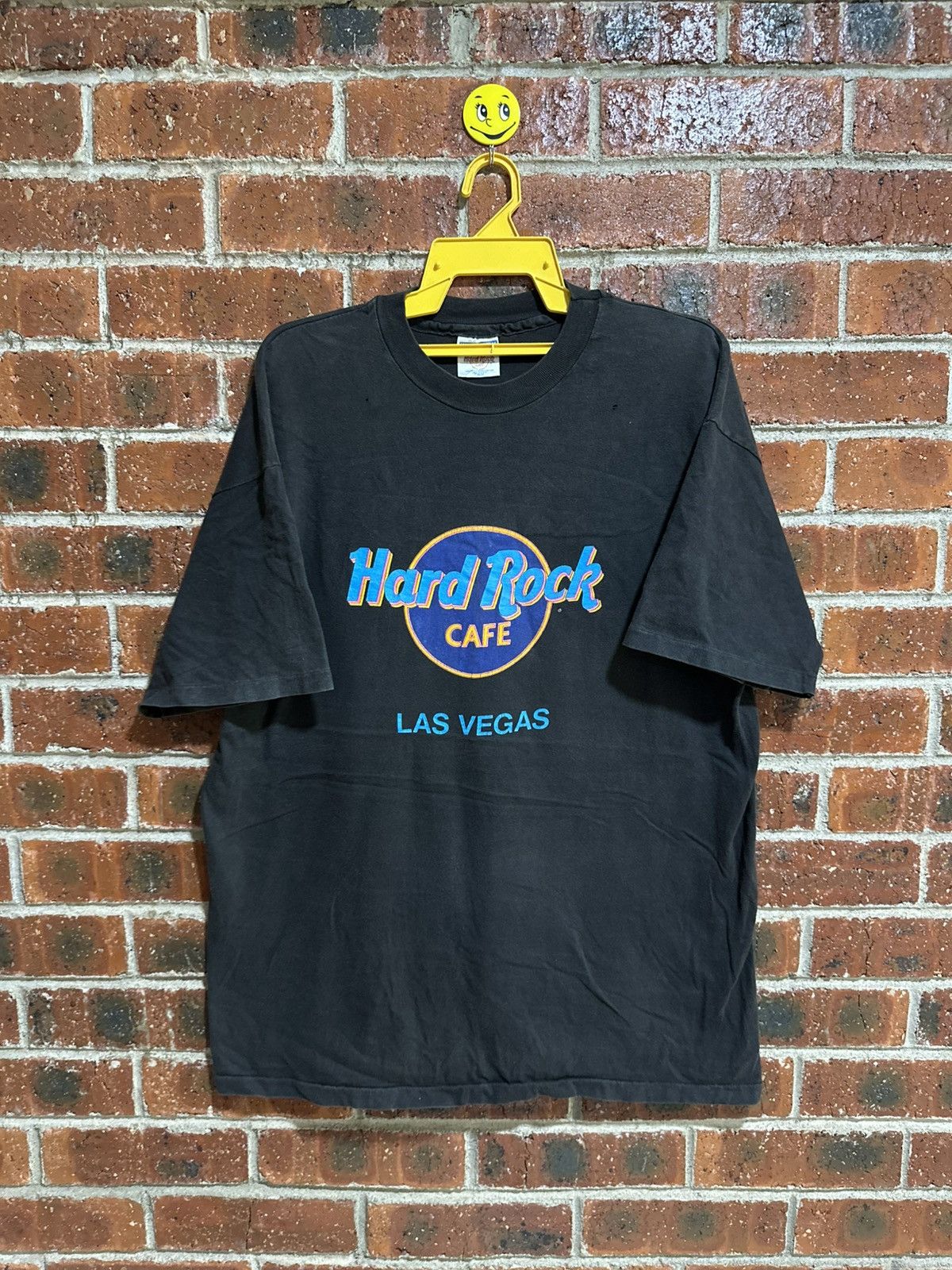 Hard Rock Cafe × Vintage Vintage Hard Rock Cafe Las Vegas Sun Faded Tee Size US XL / EU 56 / 4 - 1 Thumbnail