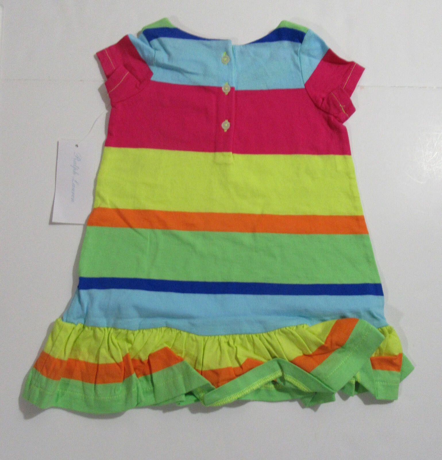 Polo Ralph Lauren Ralph Lauren Polo Baby Girls 2 Pc Dress 9 Months NWT NEW Size ONE SIZE - 2 Thumbnail