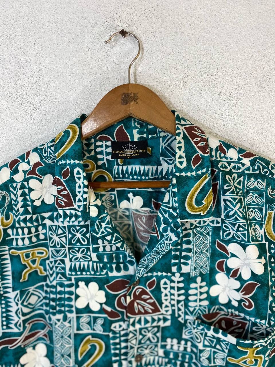 Vintage vintage 60s/70s royal creations hawaiian shirt nice design Size US XL / EU 56 / 4 - 2 Thumbnail