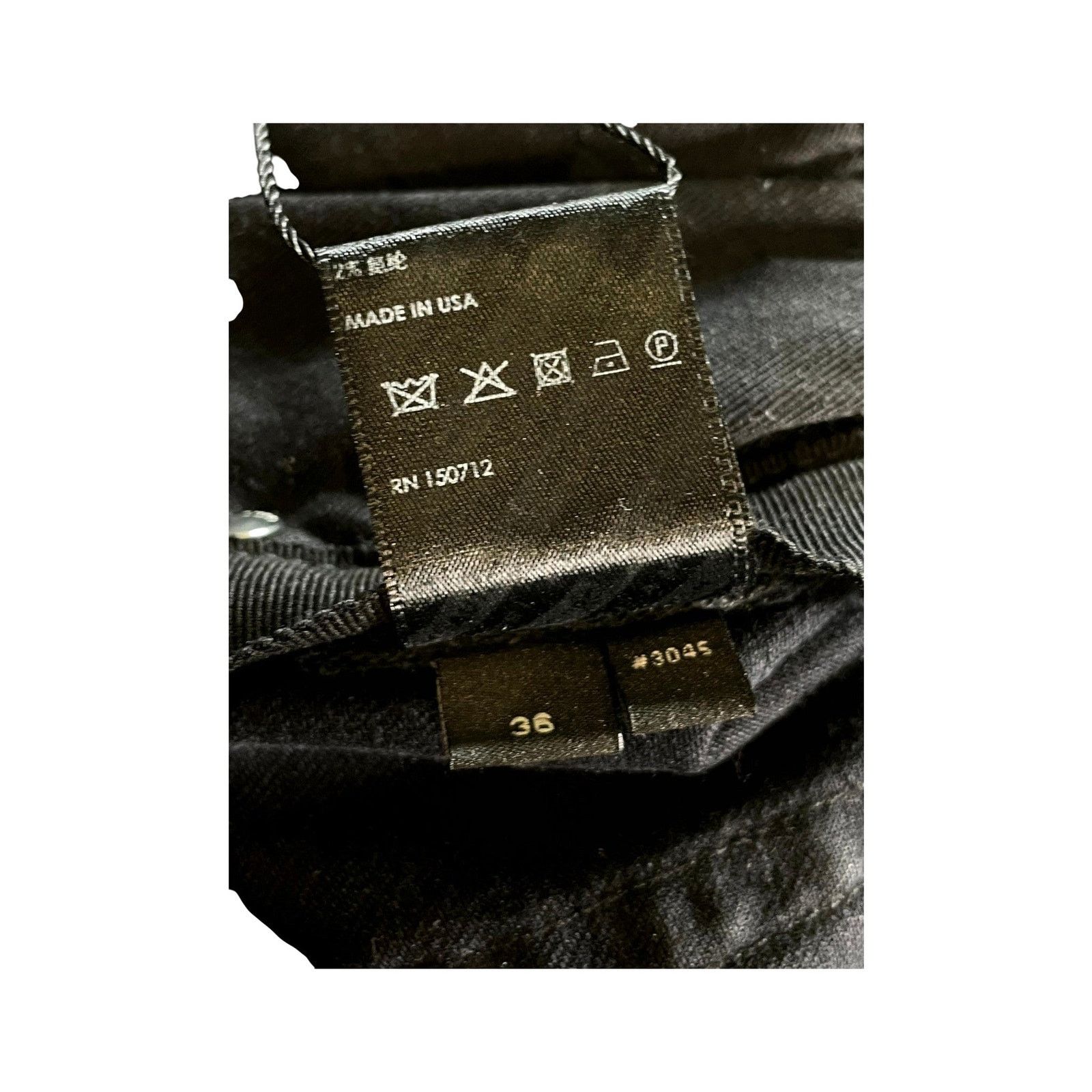 Amiri Amiri MX1 Paisley Patch Black & Brown Jeans Size US 36 / EU 52 - 8 Thumbnail